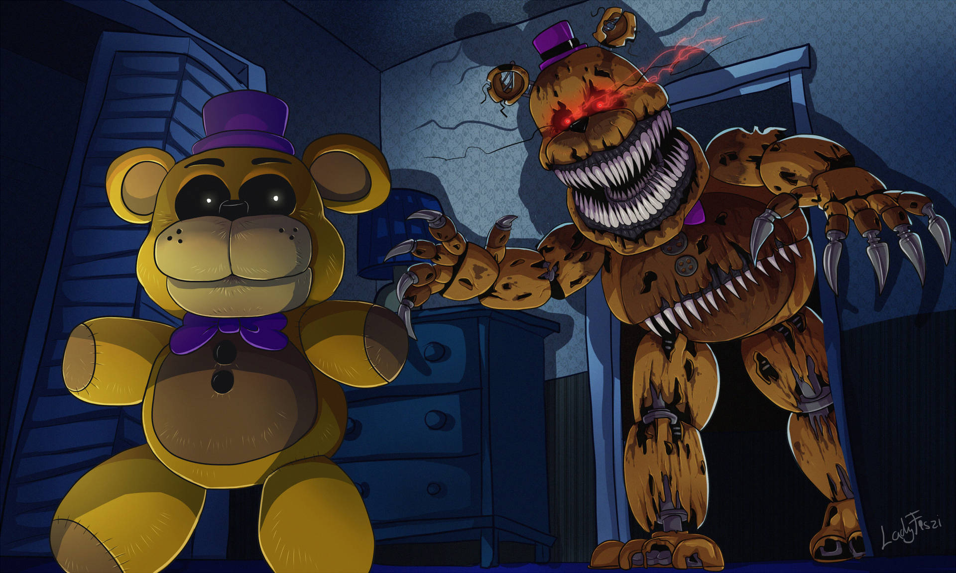 Nightmare Freddy Wallpapers