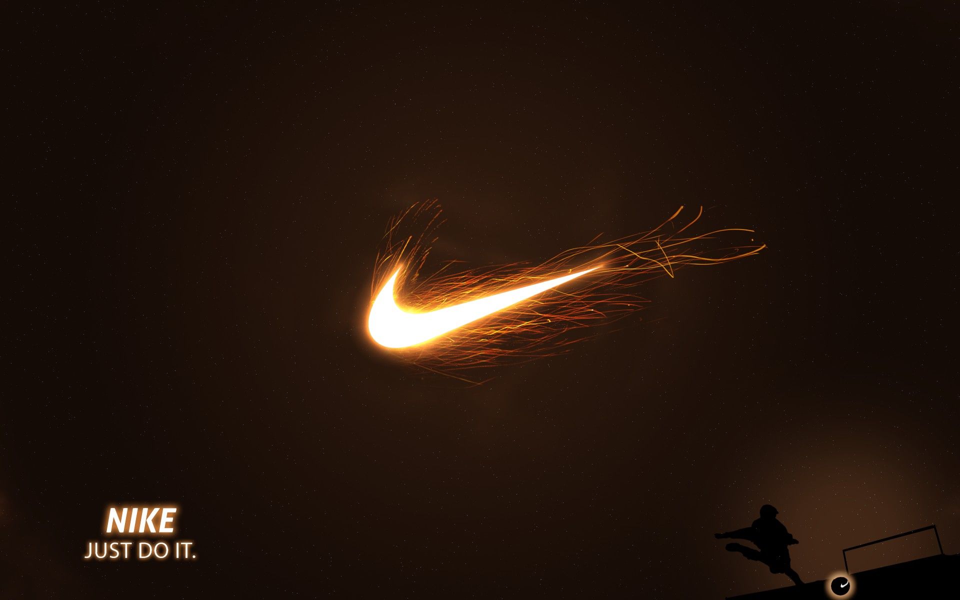 Nike Fire Logo Wallpapers