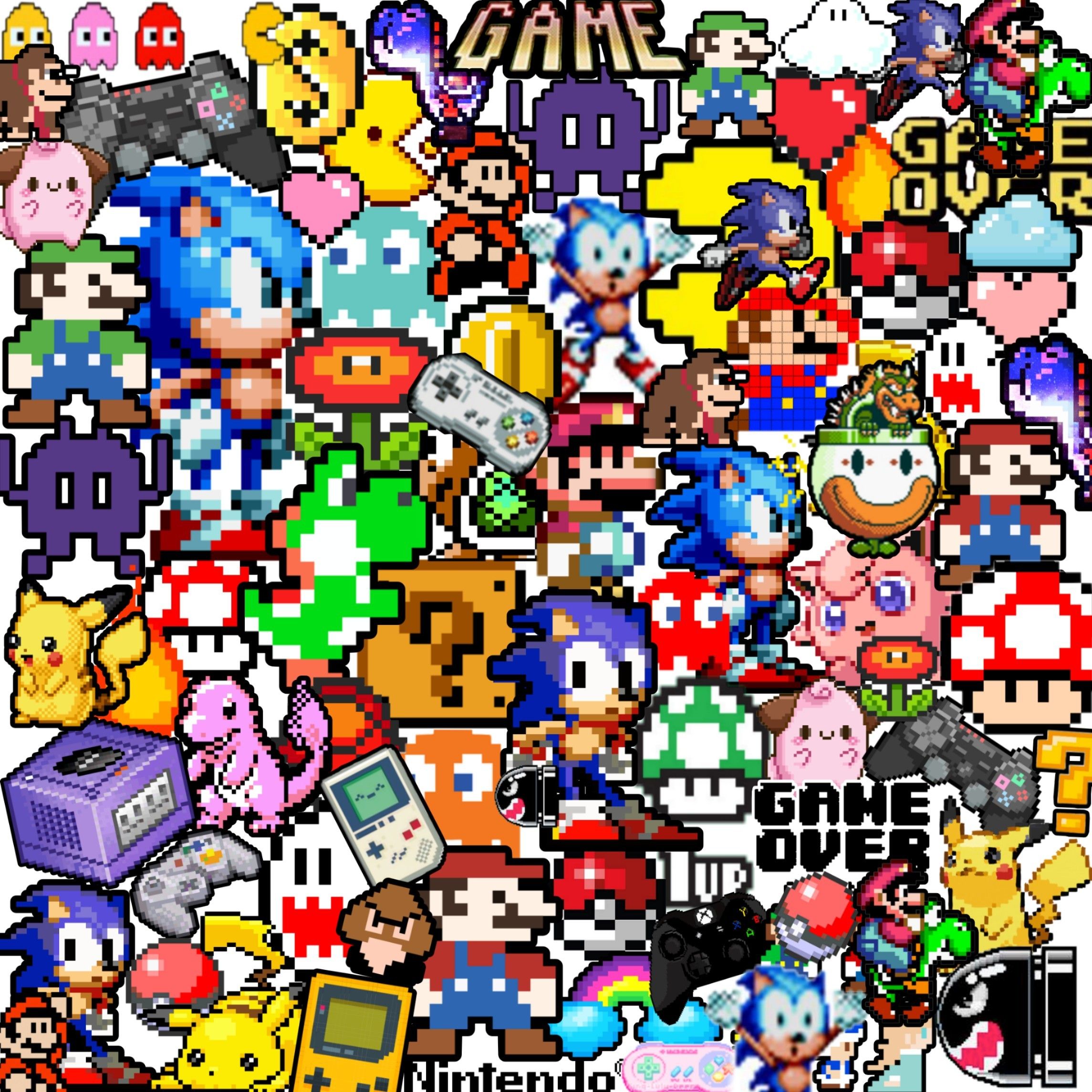 Nintendo Collage Wallpapers