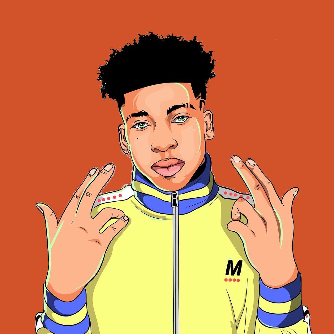 Nle Choppa Cartoon Wallpapers