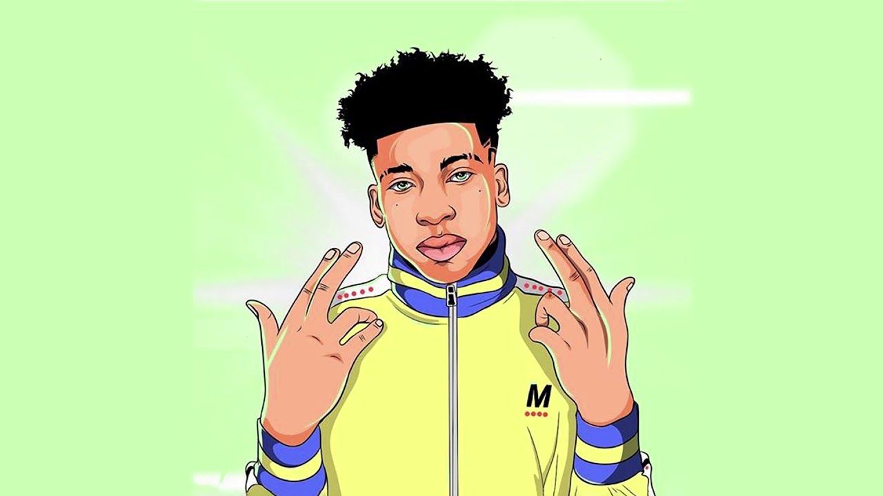 Nle Choppa Cartoon Wallpapers