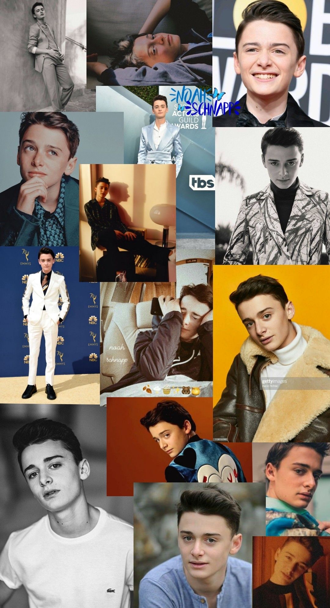 Noah Schnapp Collage Wallpapers