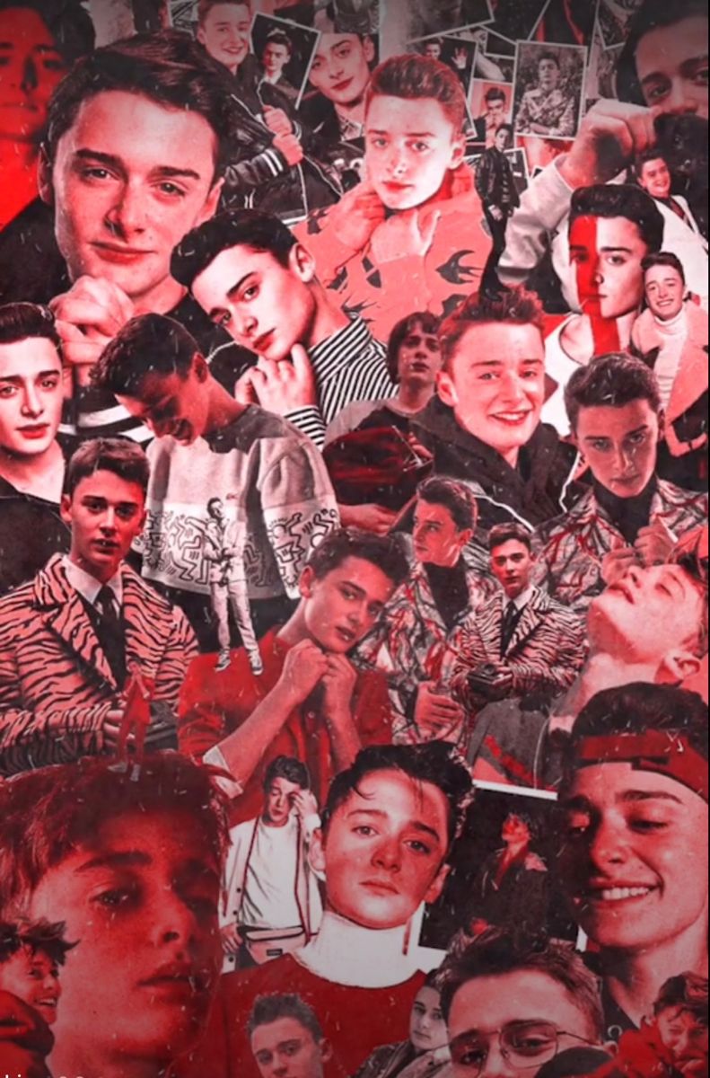 Noah Schnapp Collage Wallpapers