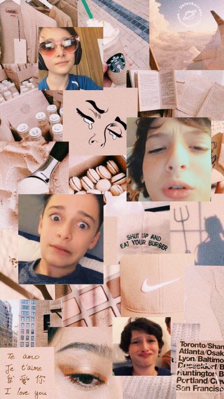 Noah Schnapp Collage Wallpapers