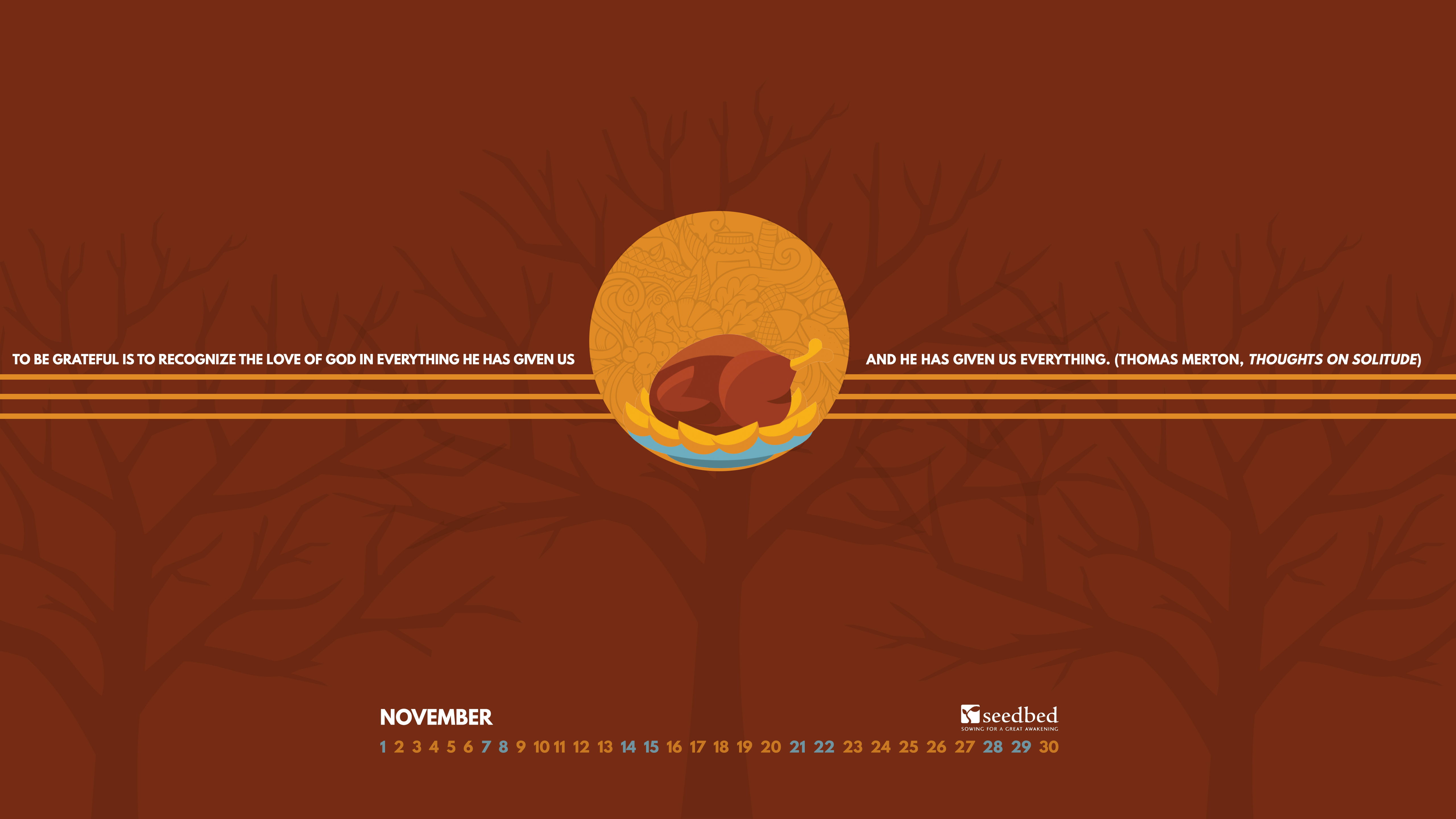 November 2015 Calendar Wallpapers