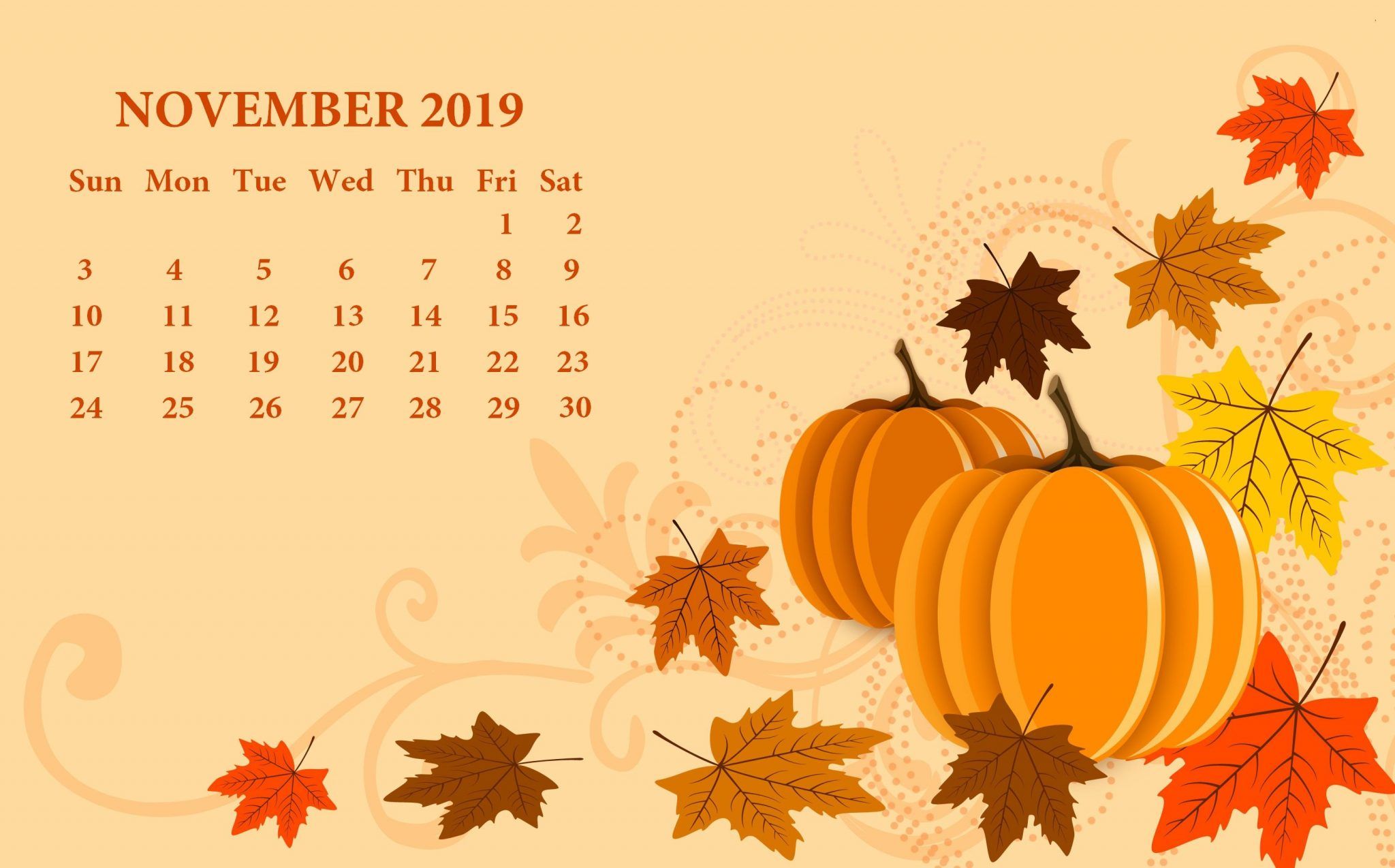 November 2019 Desktop Wallpapers