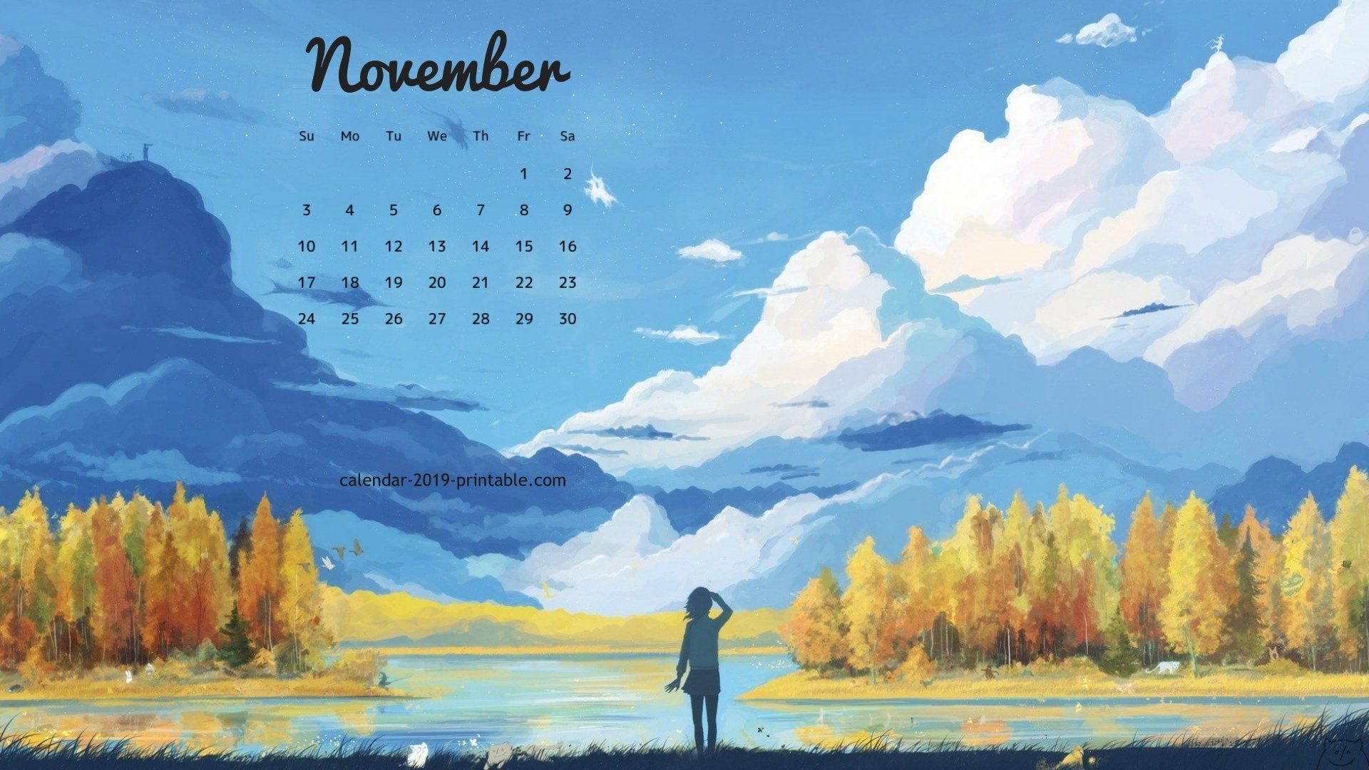 November 2019 Desktop Wallpapers