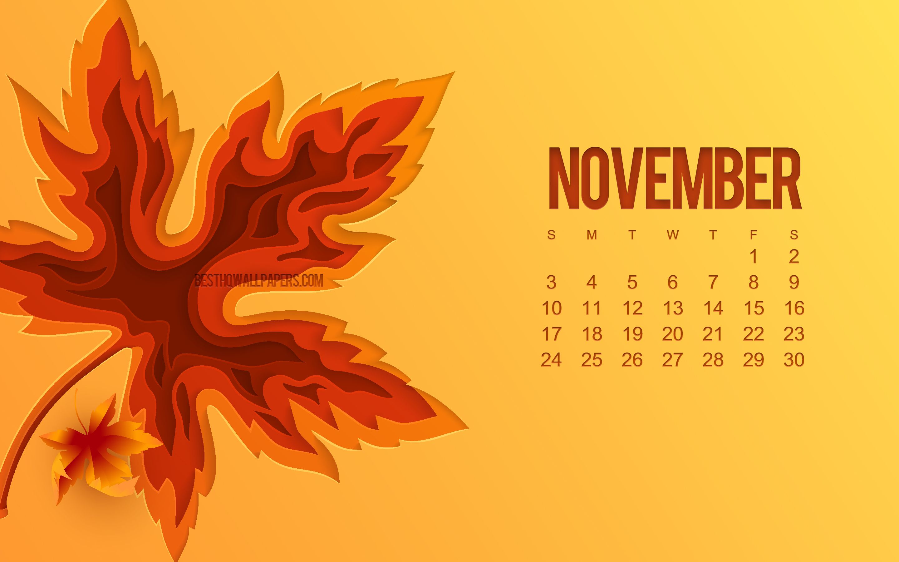 November 2019 Desktop Wallpapers