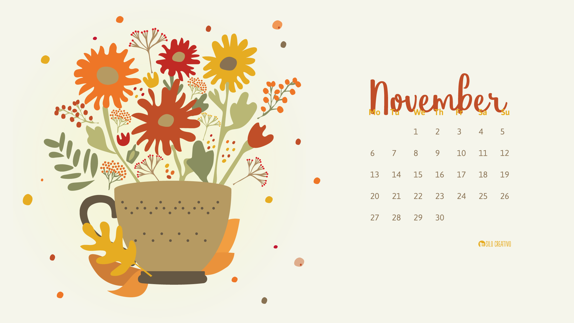 November 2020 Calendar Wallpapers