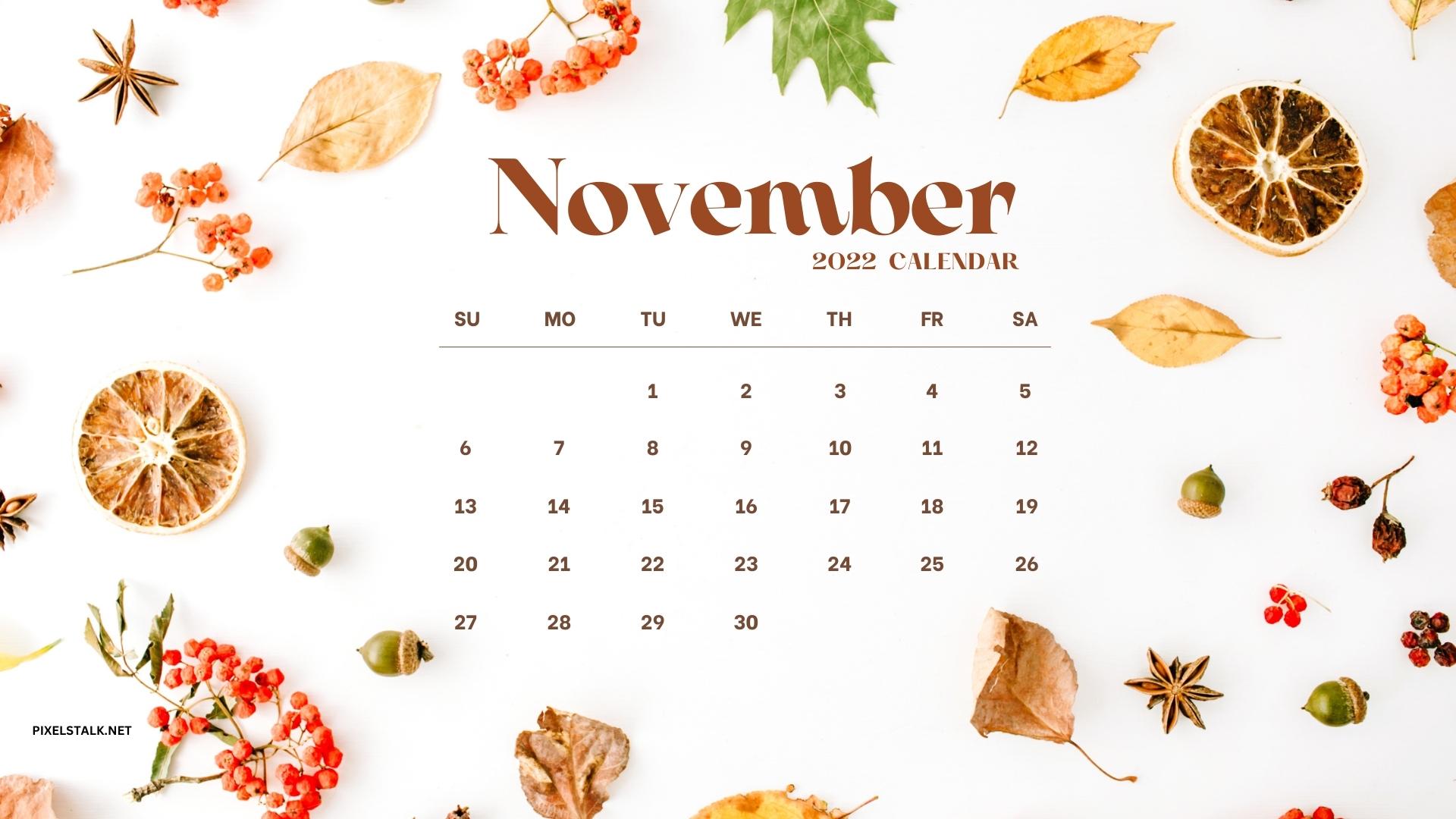 November Screensavers Free Wallpapers