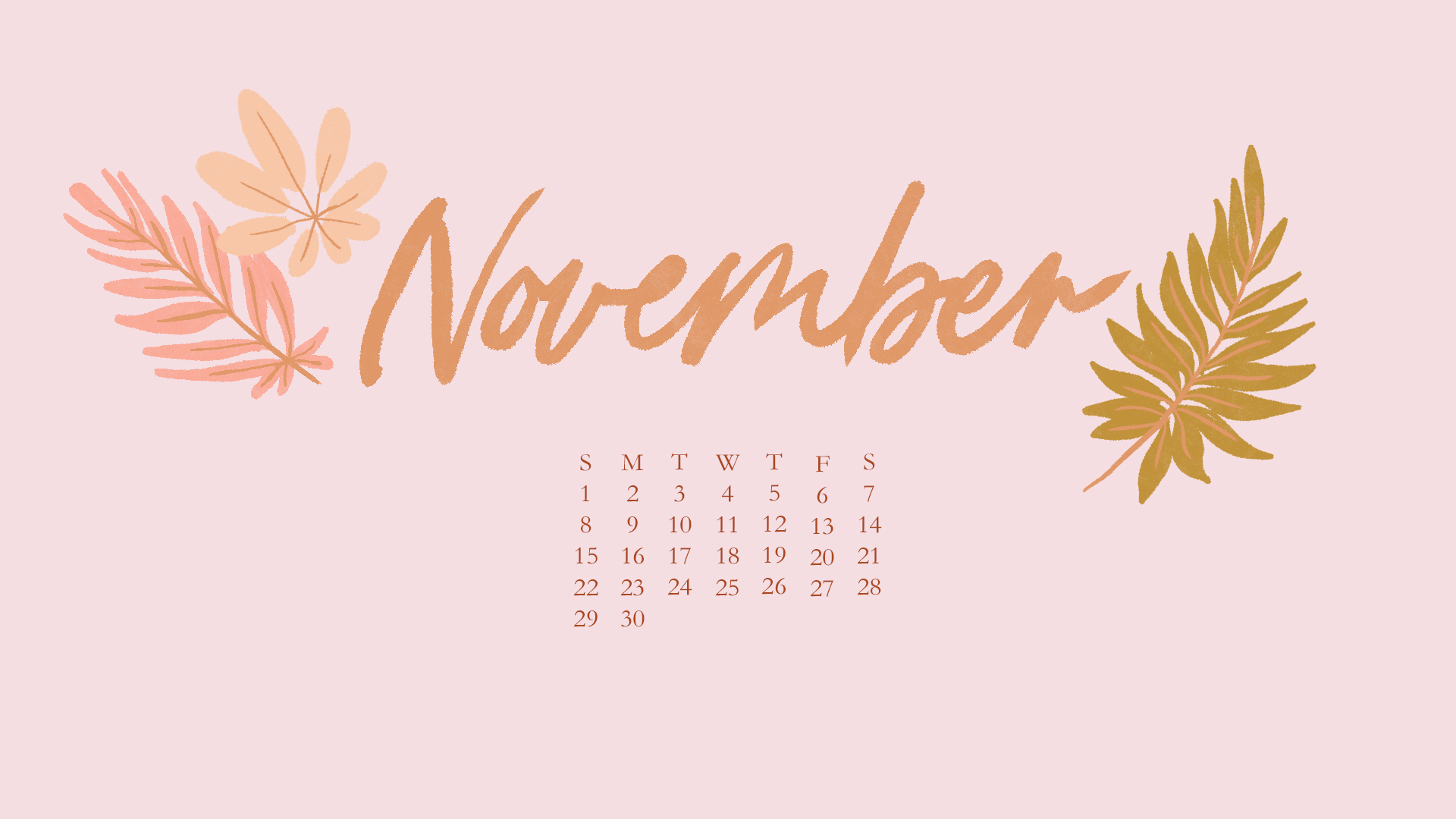 November Screensavers Free Wallpapers