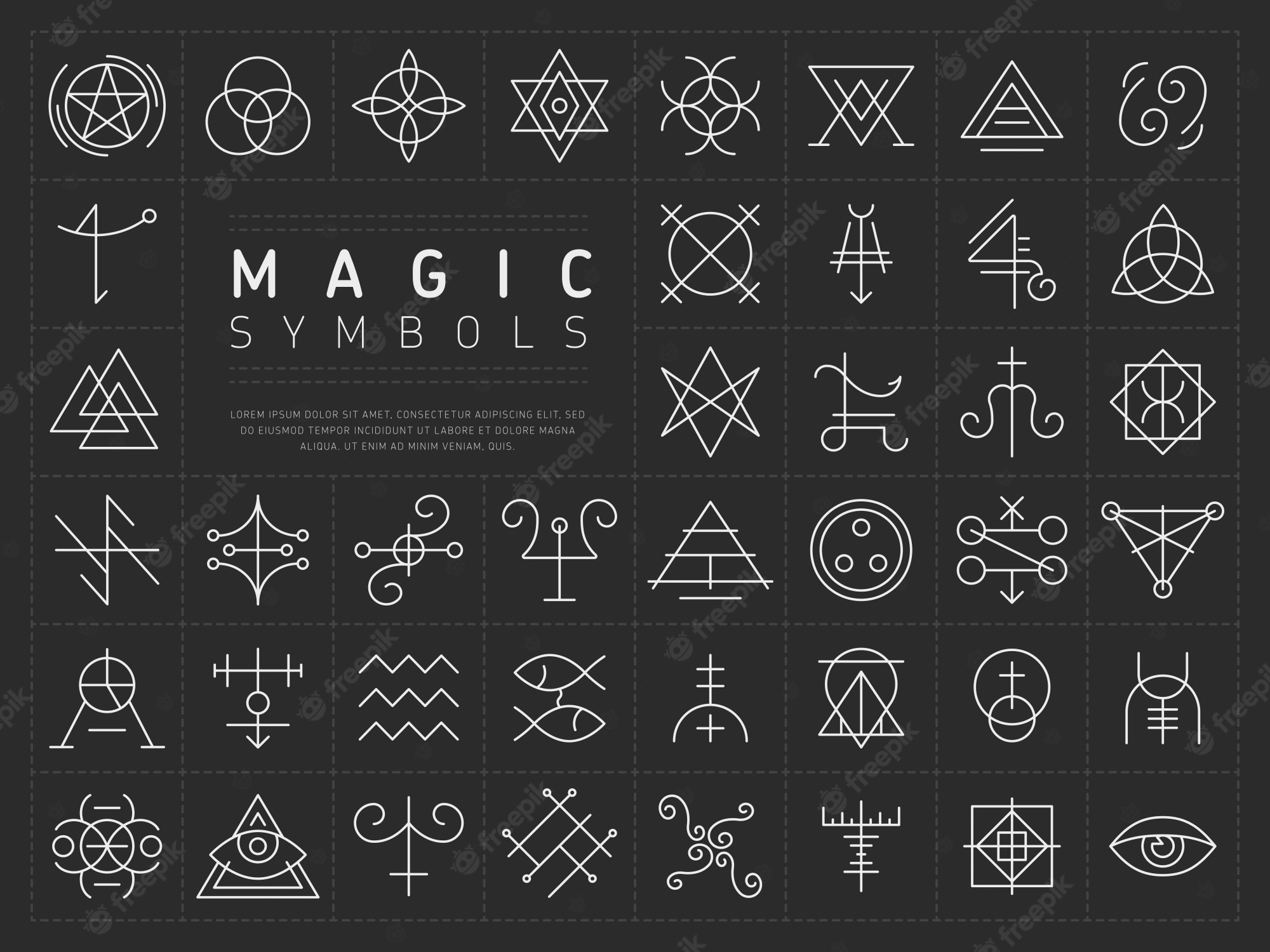 Occult Symbols Wallpapers