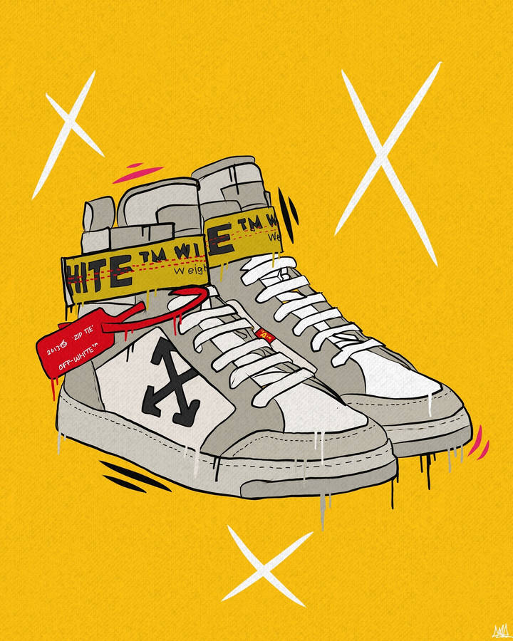 Off White Shoe Wallpapers