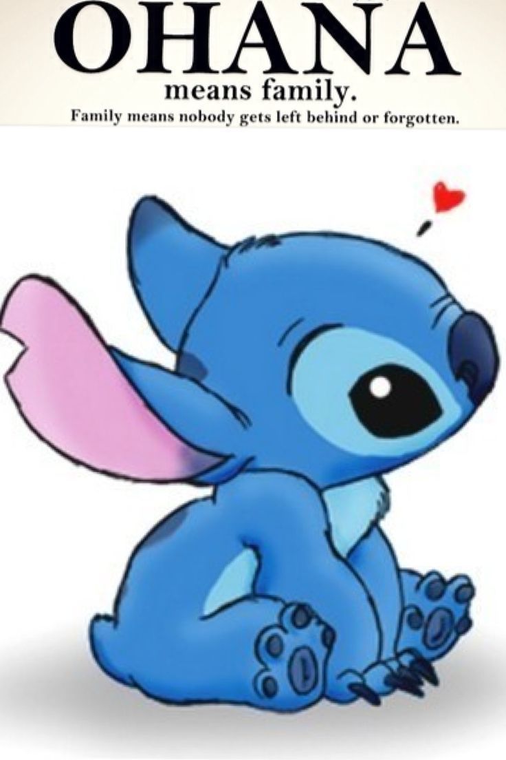 Ohana Stitch Drawing Wallpapers