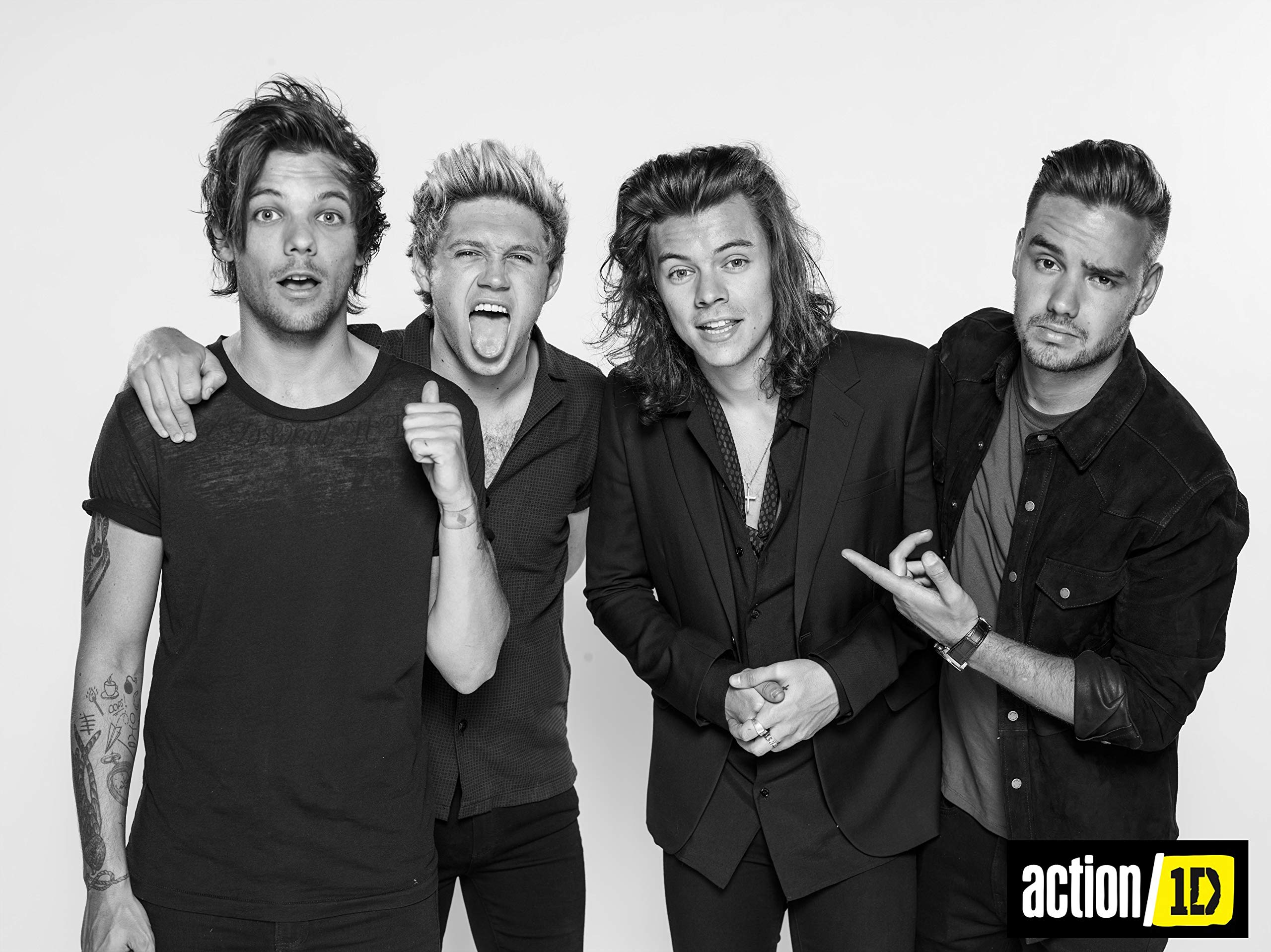 One Direction Black And White Wallpapers