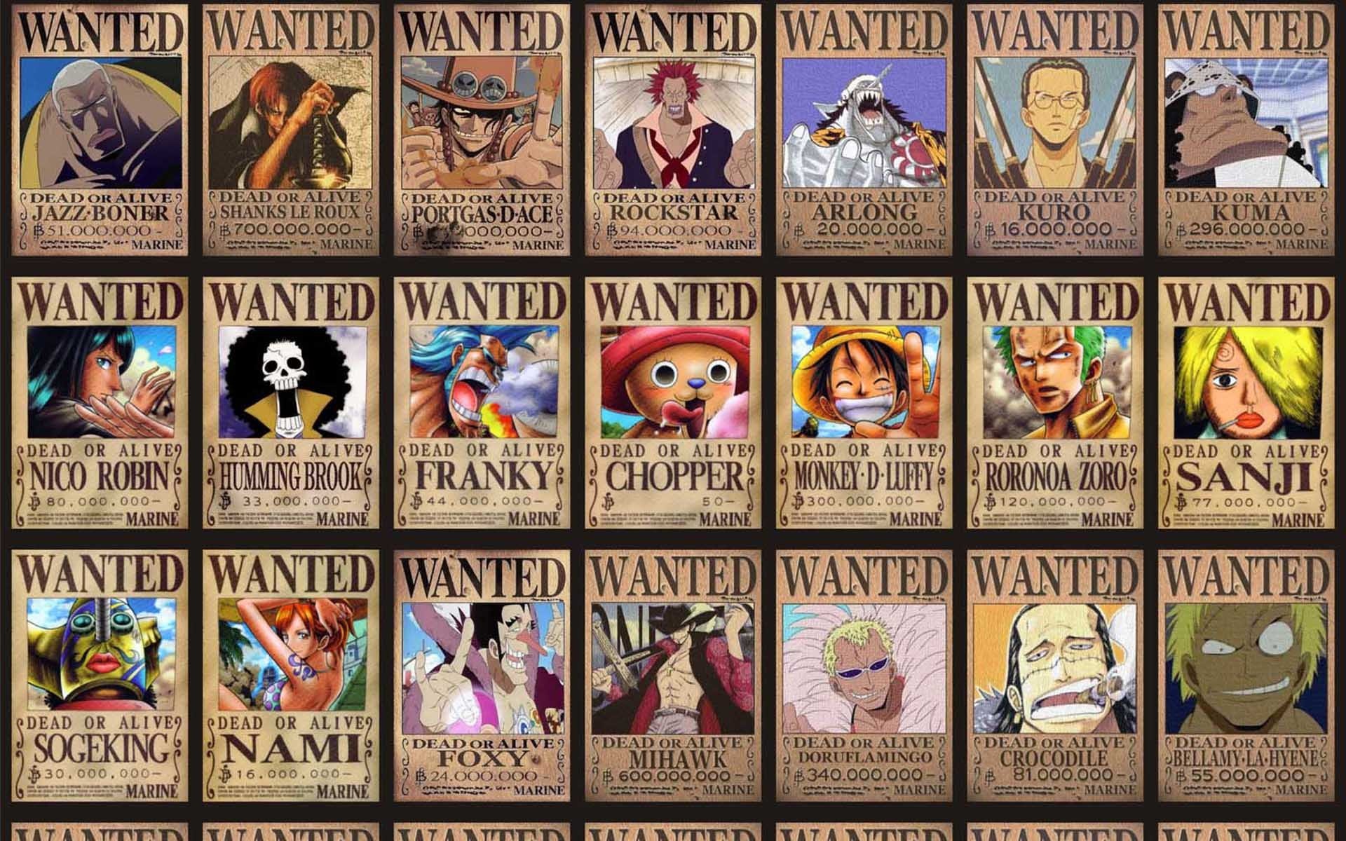 One Piece Anime Flag Wallpapers