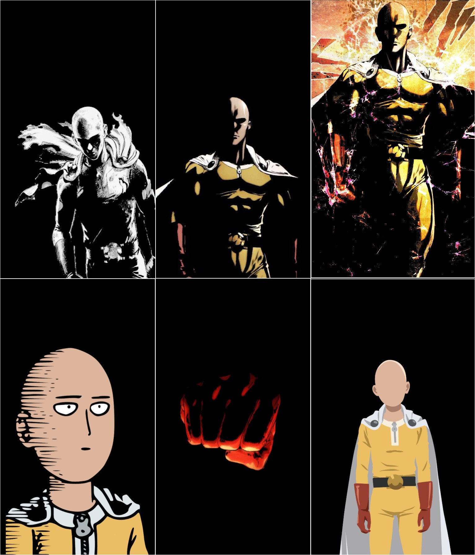 One Punch Man Phone Wallpapers