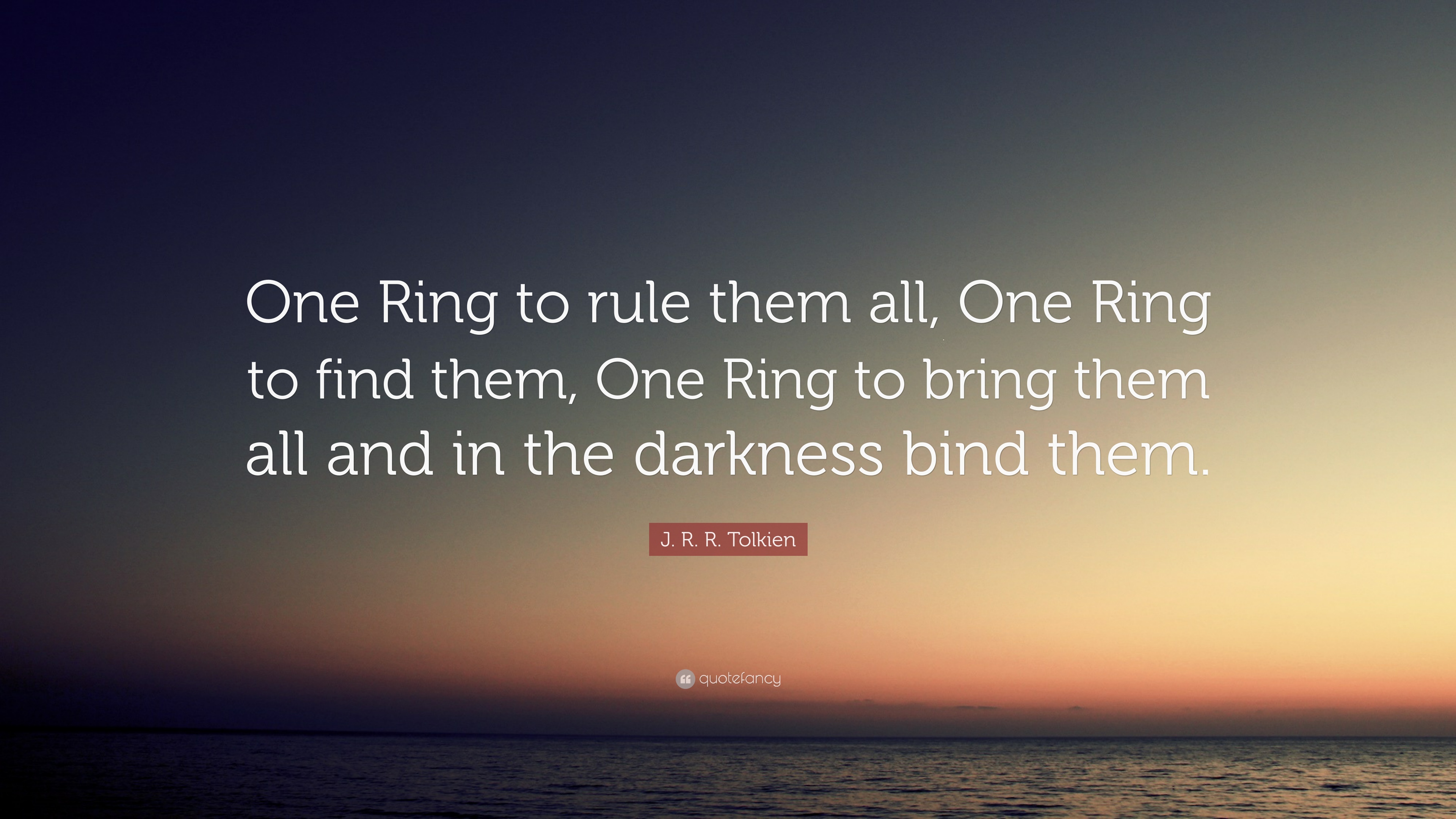 One Ring To Rule Them All Wallpapers