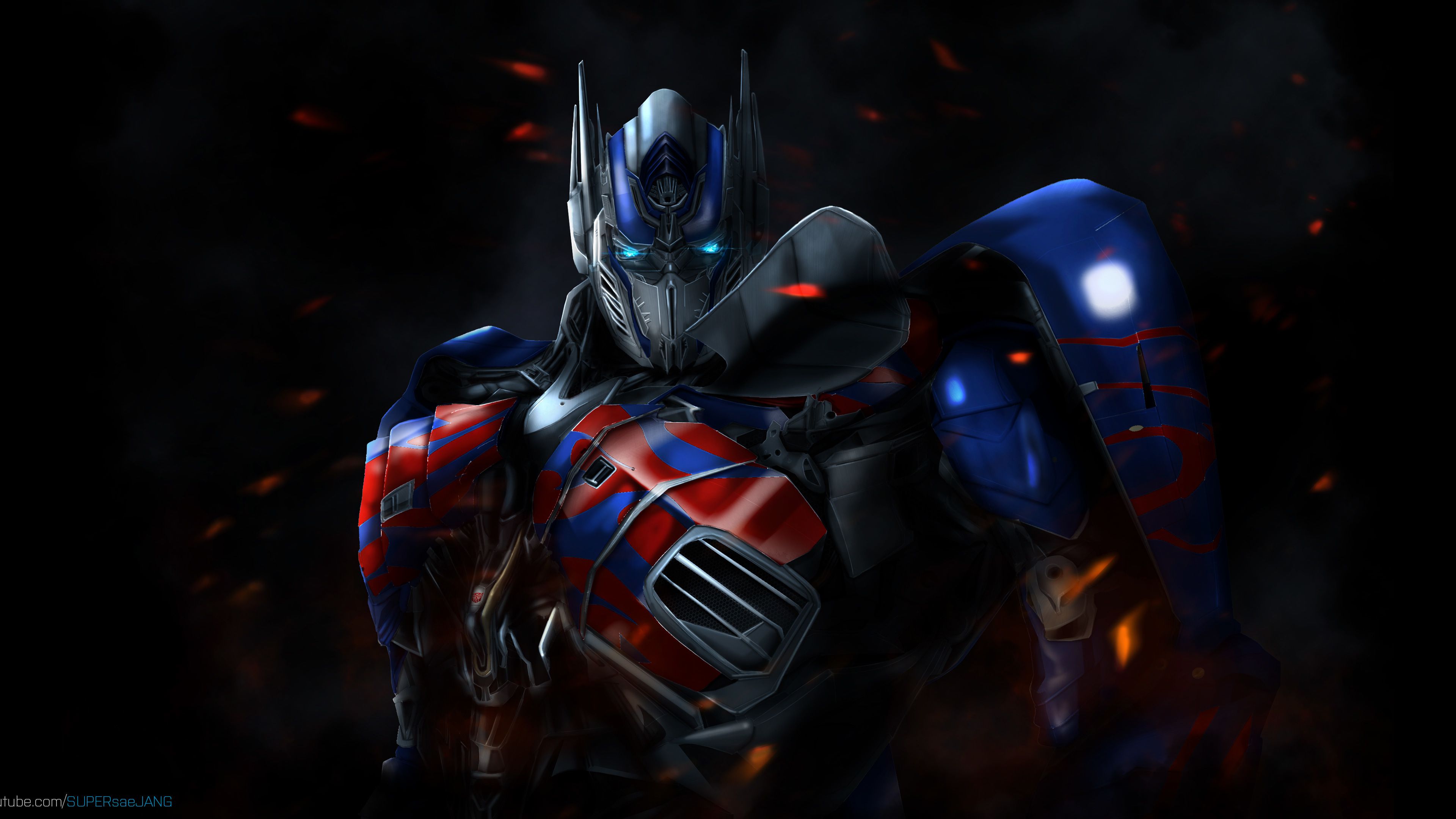 Optimus Prime Face Wallpapers