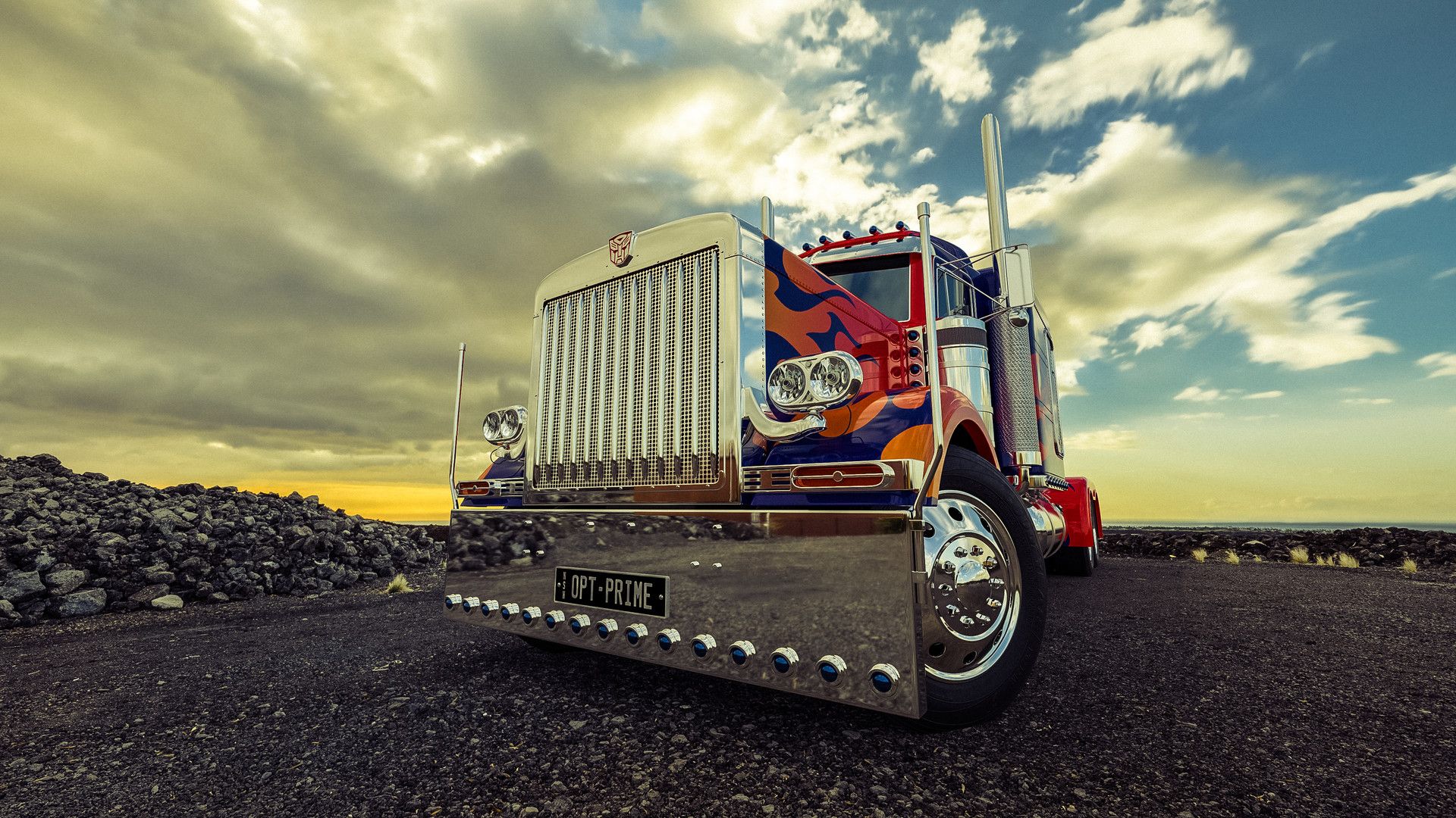 Optimus Prime Truck Wallpapers