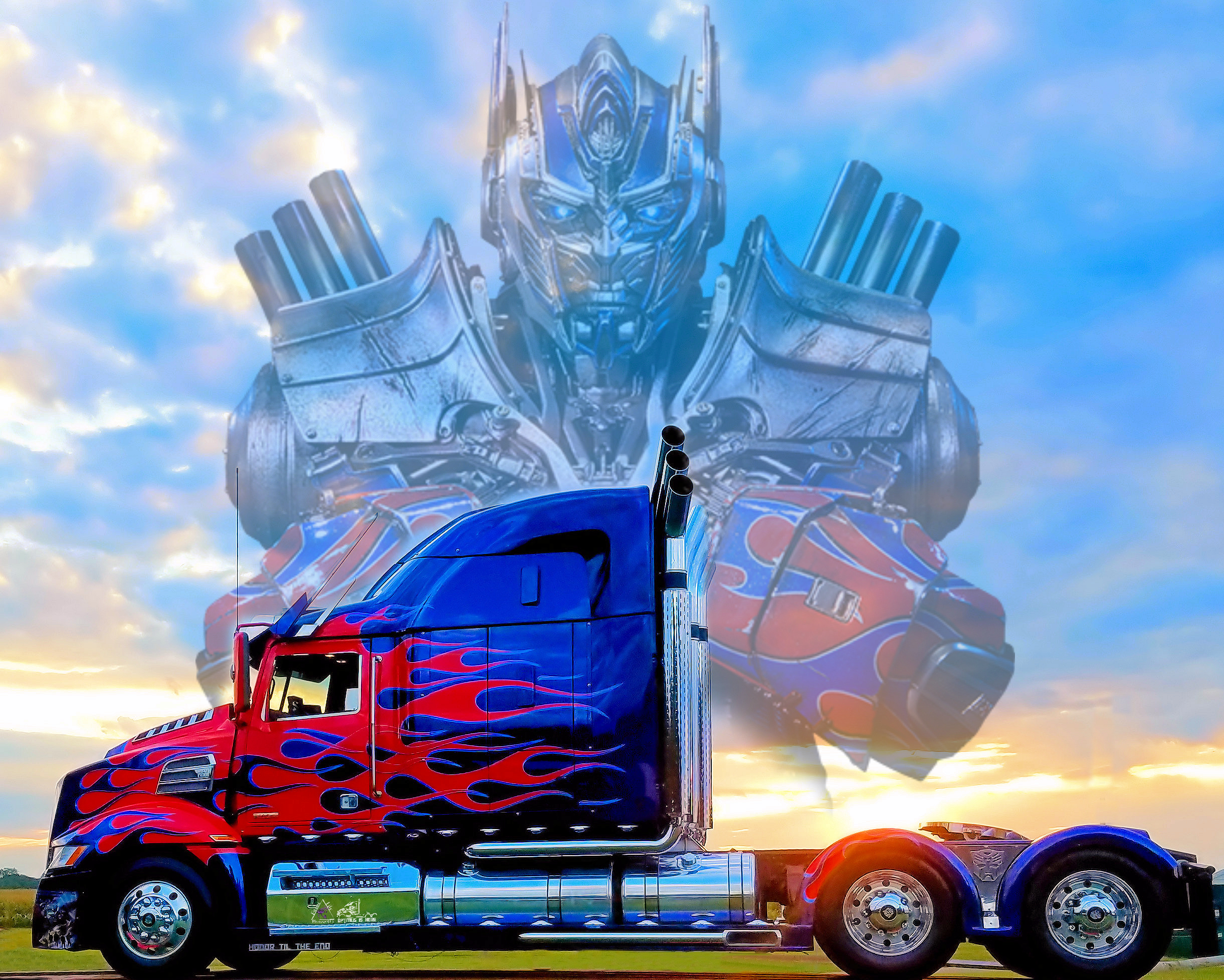 Optimus Prime Truck Wallpapers