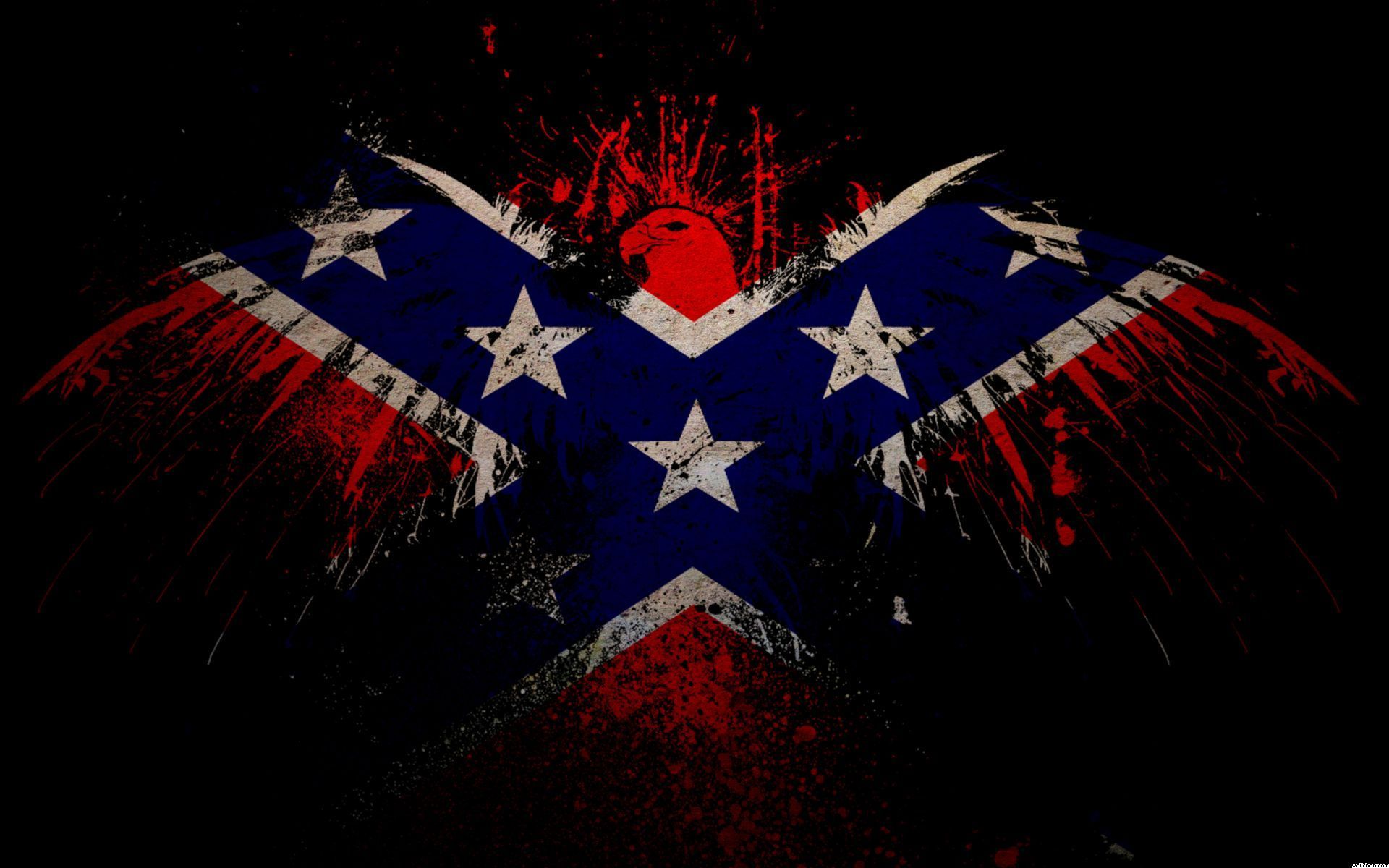 Outlaw Rebel Flag Skull Wallpapers