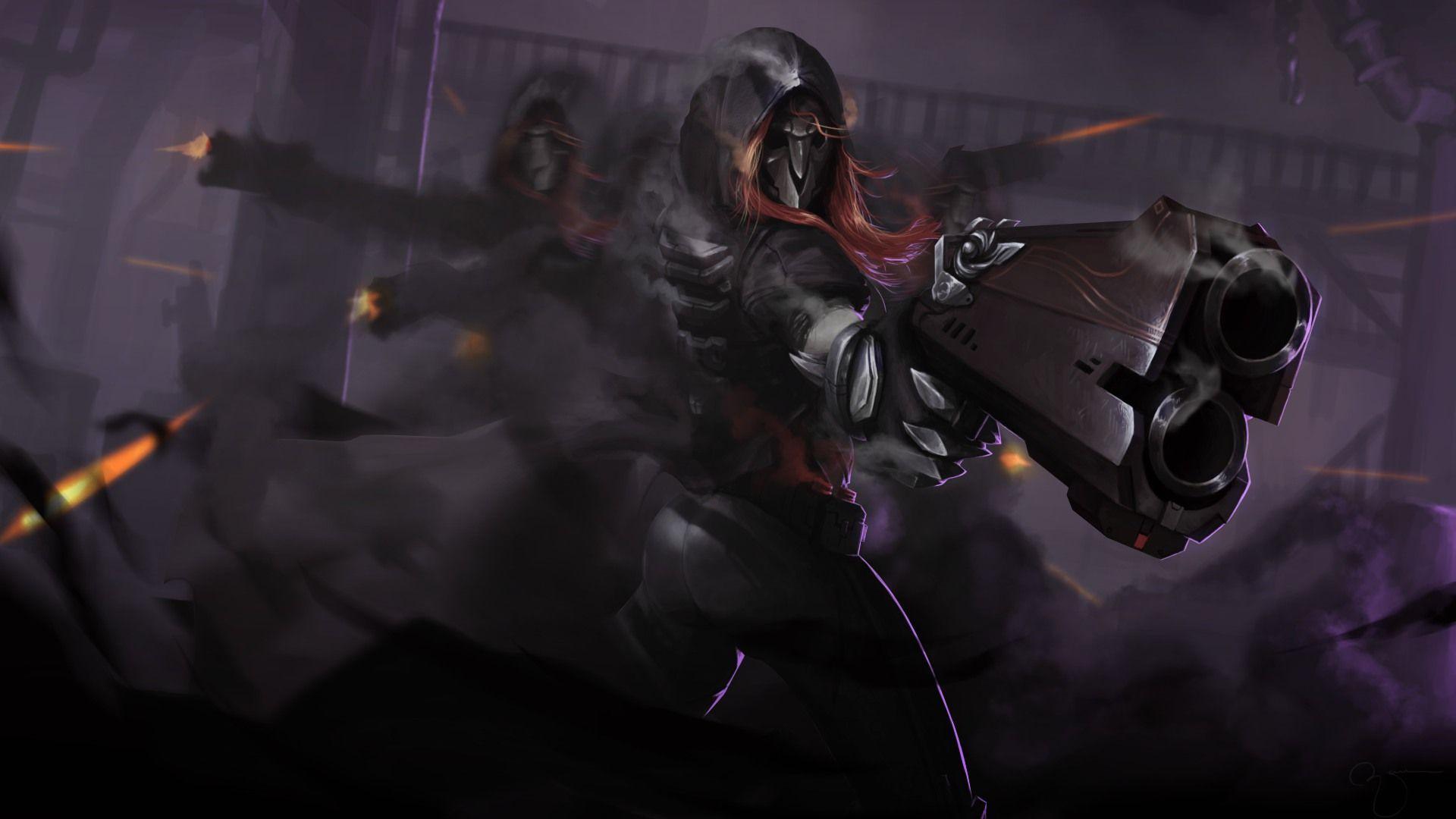 Overwatch Reaper 1920X1080 Wallpapers