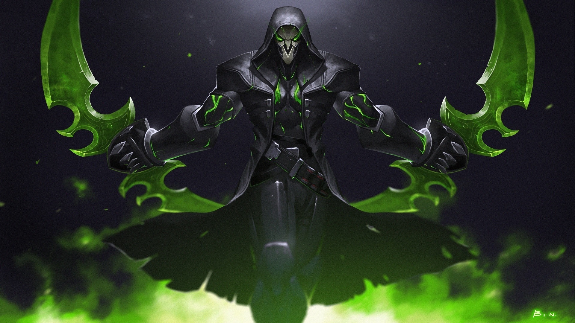 Overwatch Reaper 1920X1080 Wallpapers