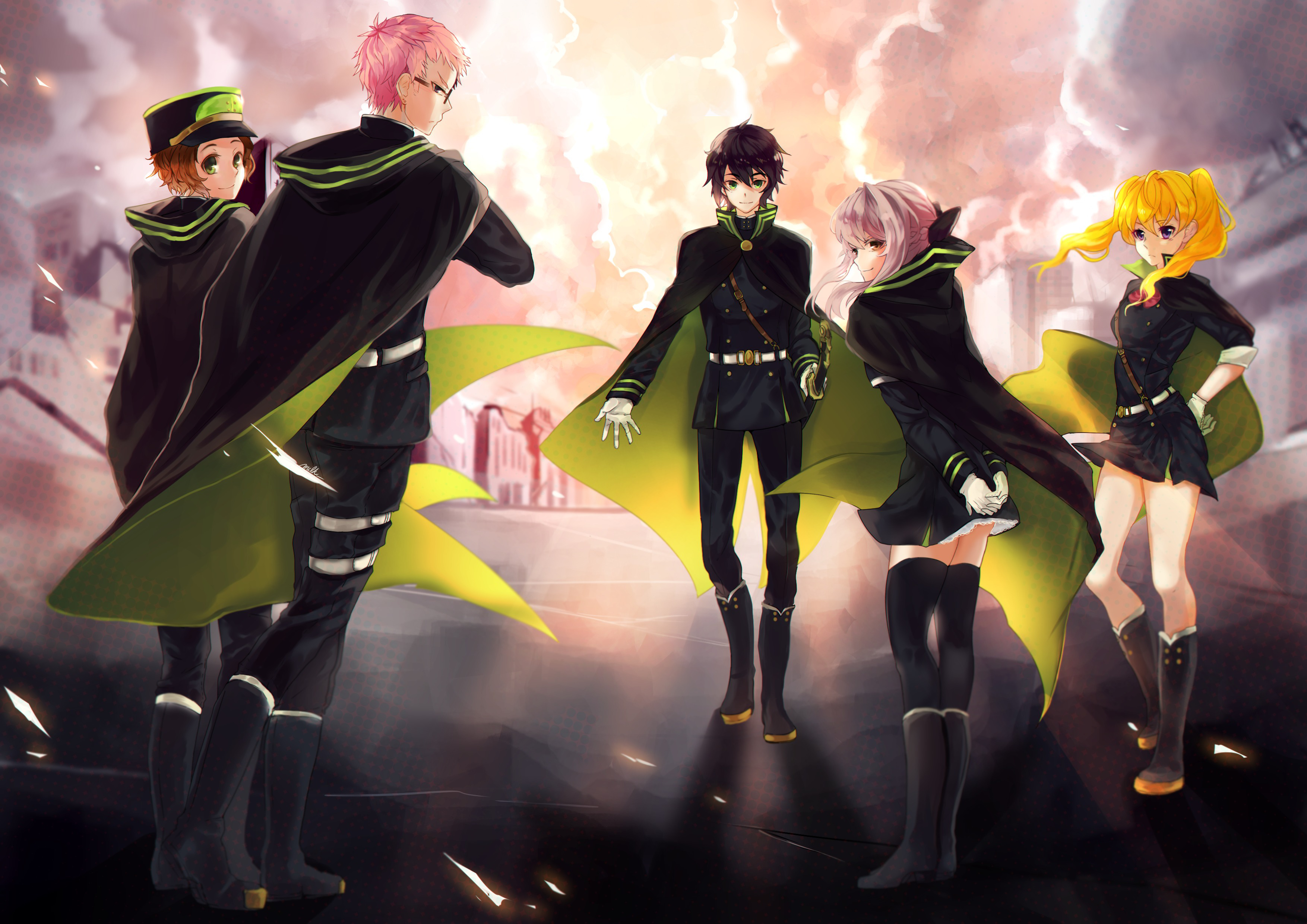 Owari No Seraph 1920X1080 Wallpapers