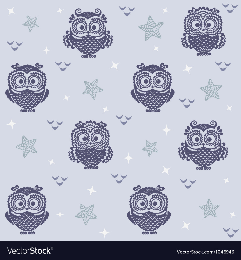 Owl Pattern Wallpapers