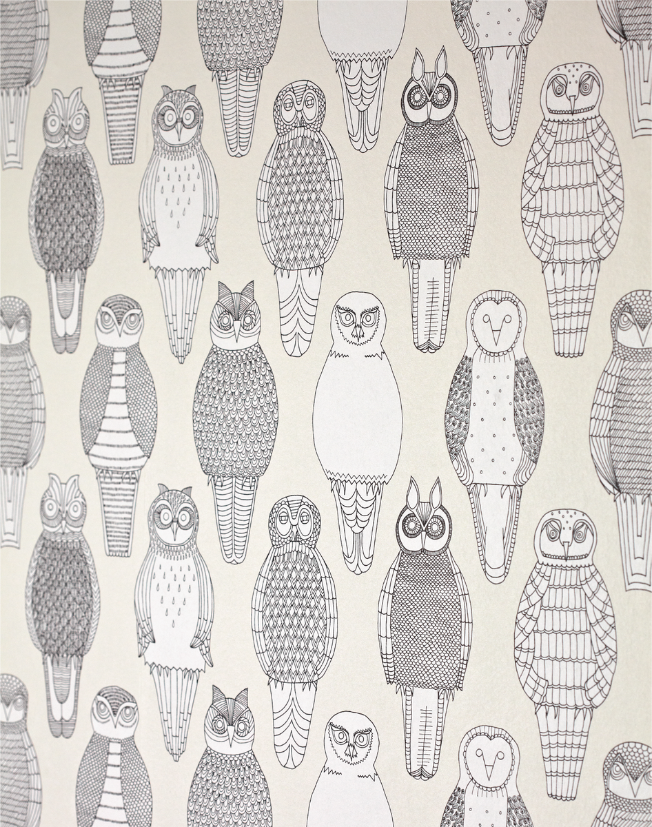 Owl Pattern Wallpapers