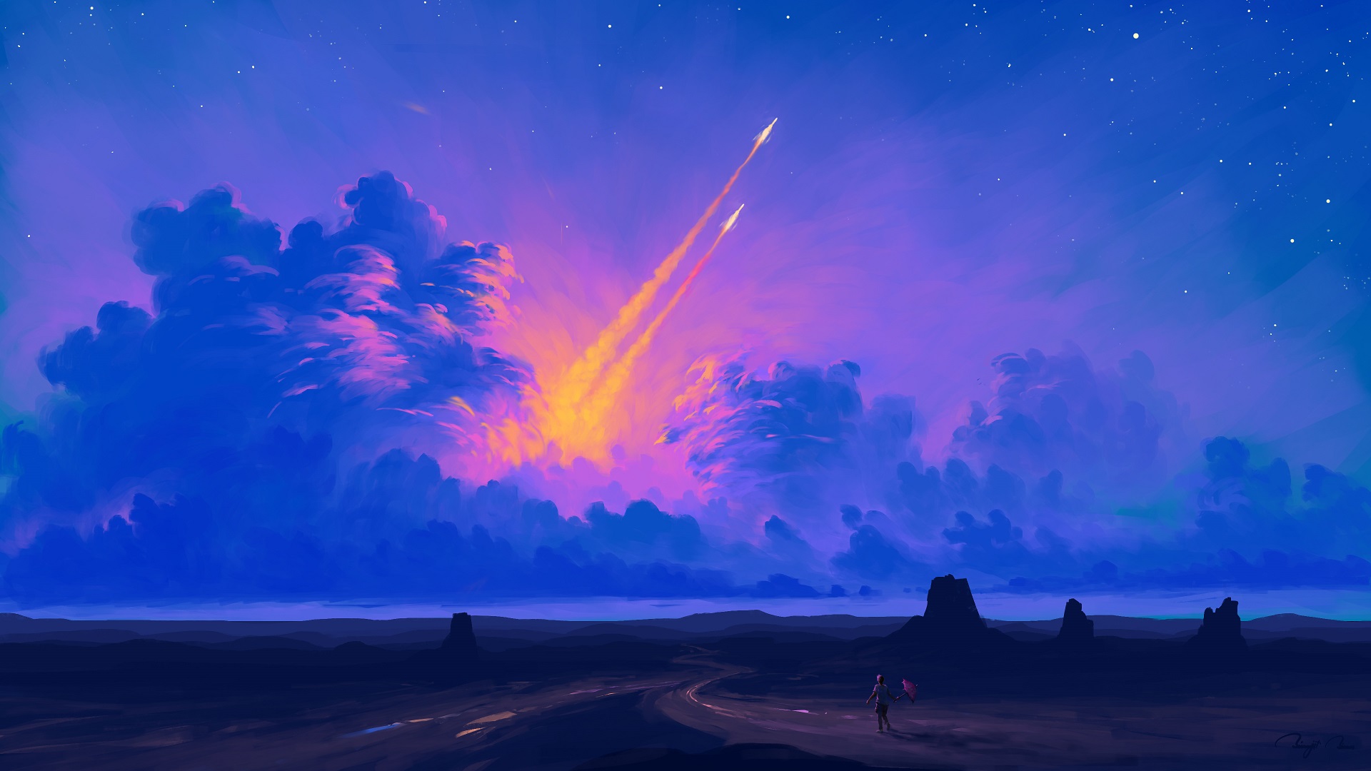 Painted Sky Wallpapers