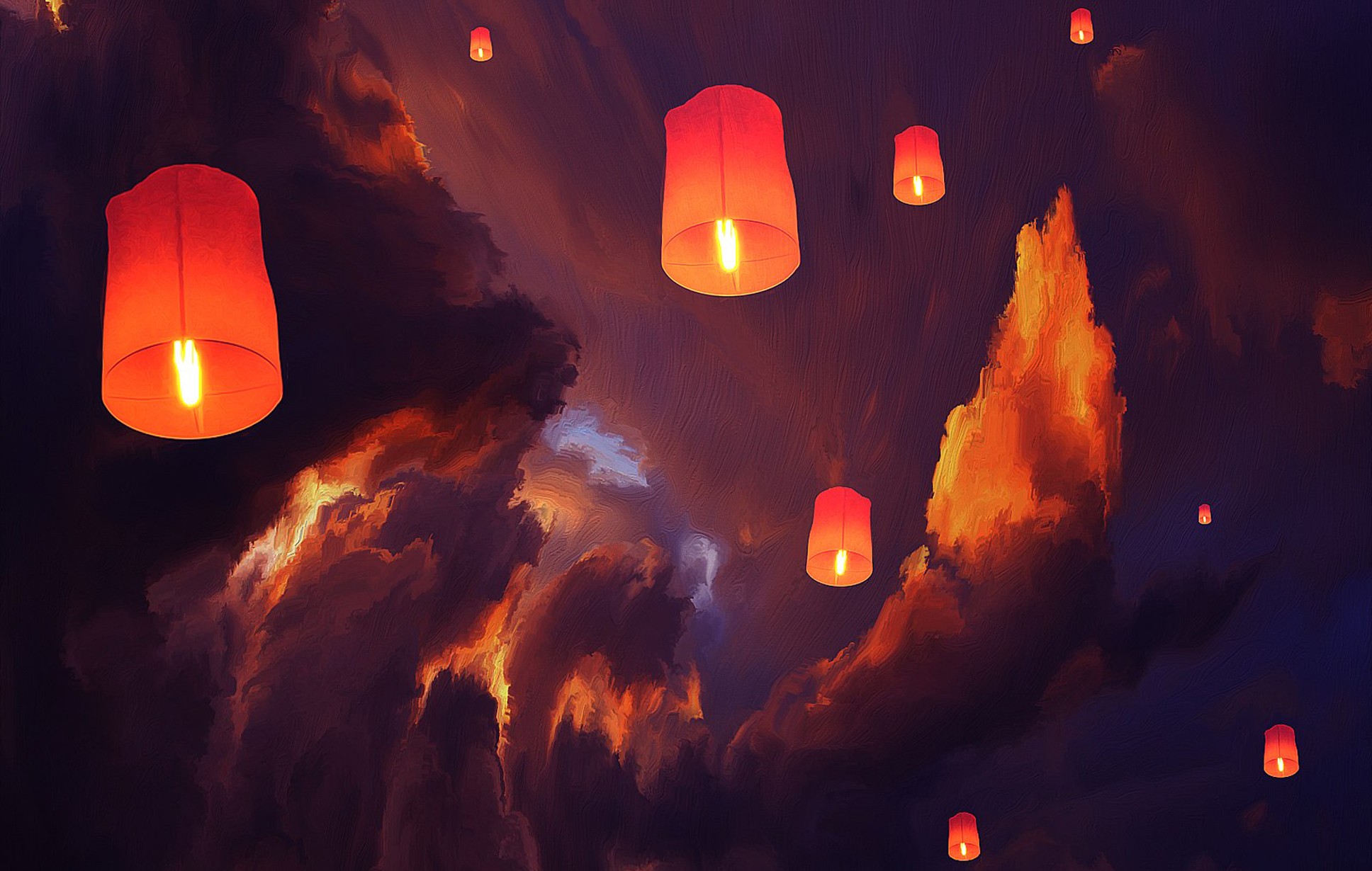 Paper Lantern Wallpapers