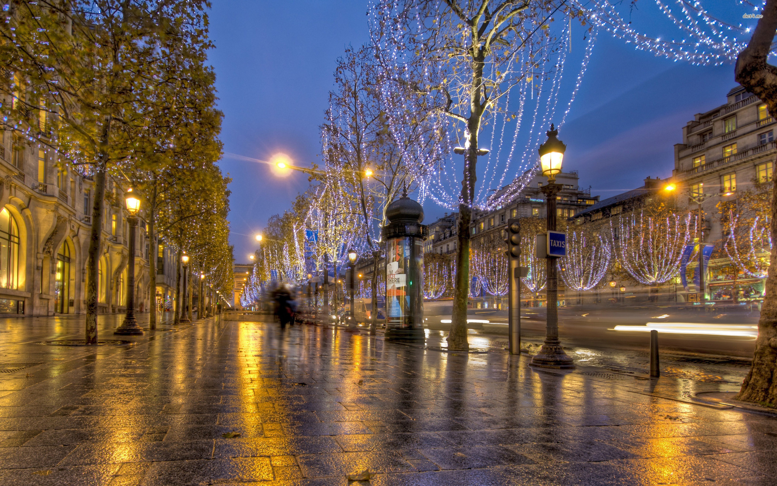 Paris Christmas Wallpapers