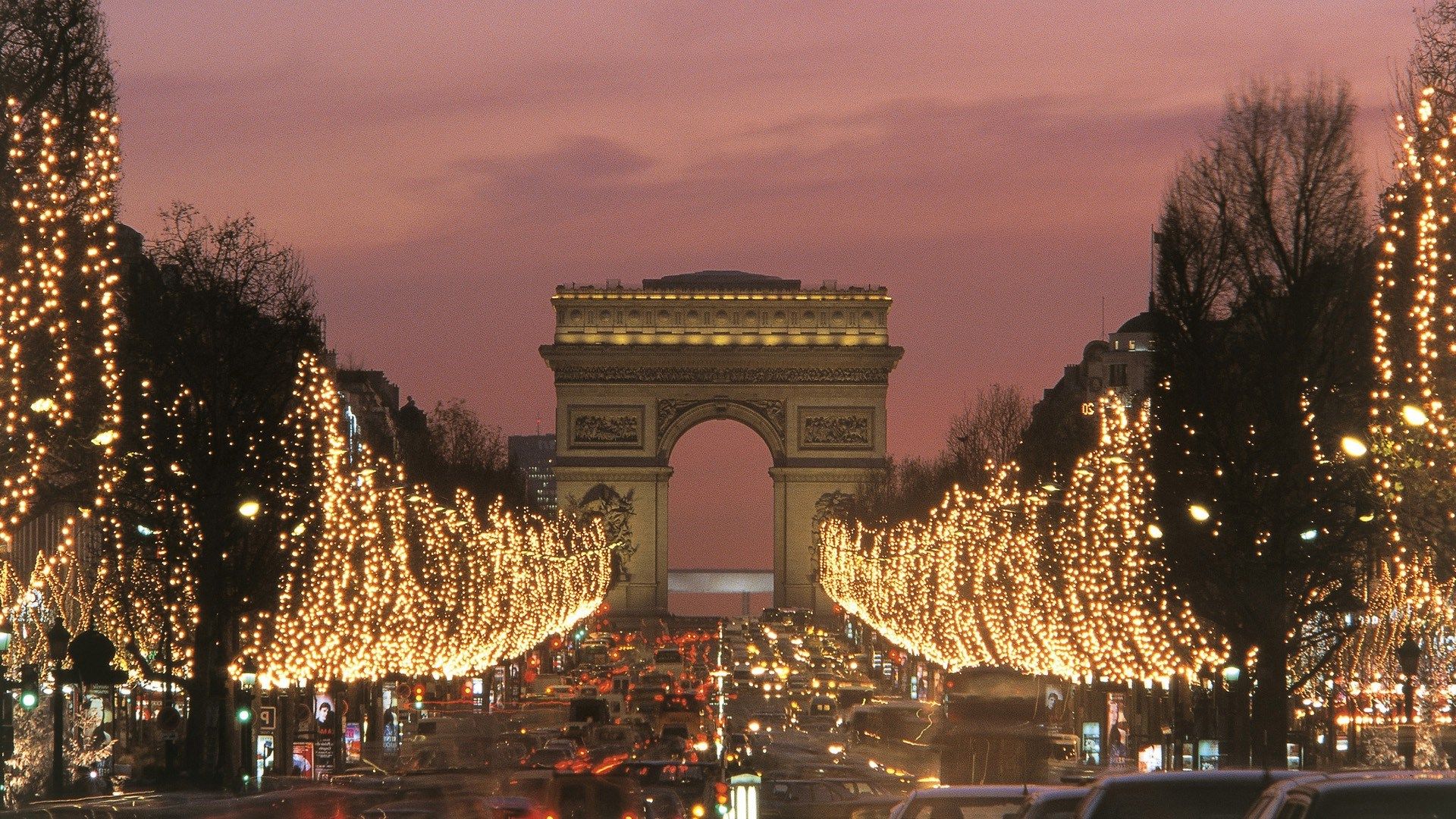 Paris Christmas Wallpapers