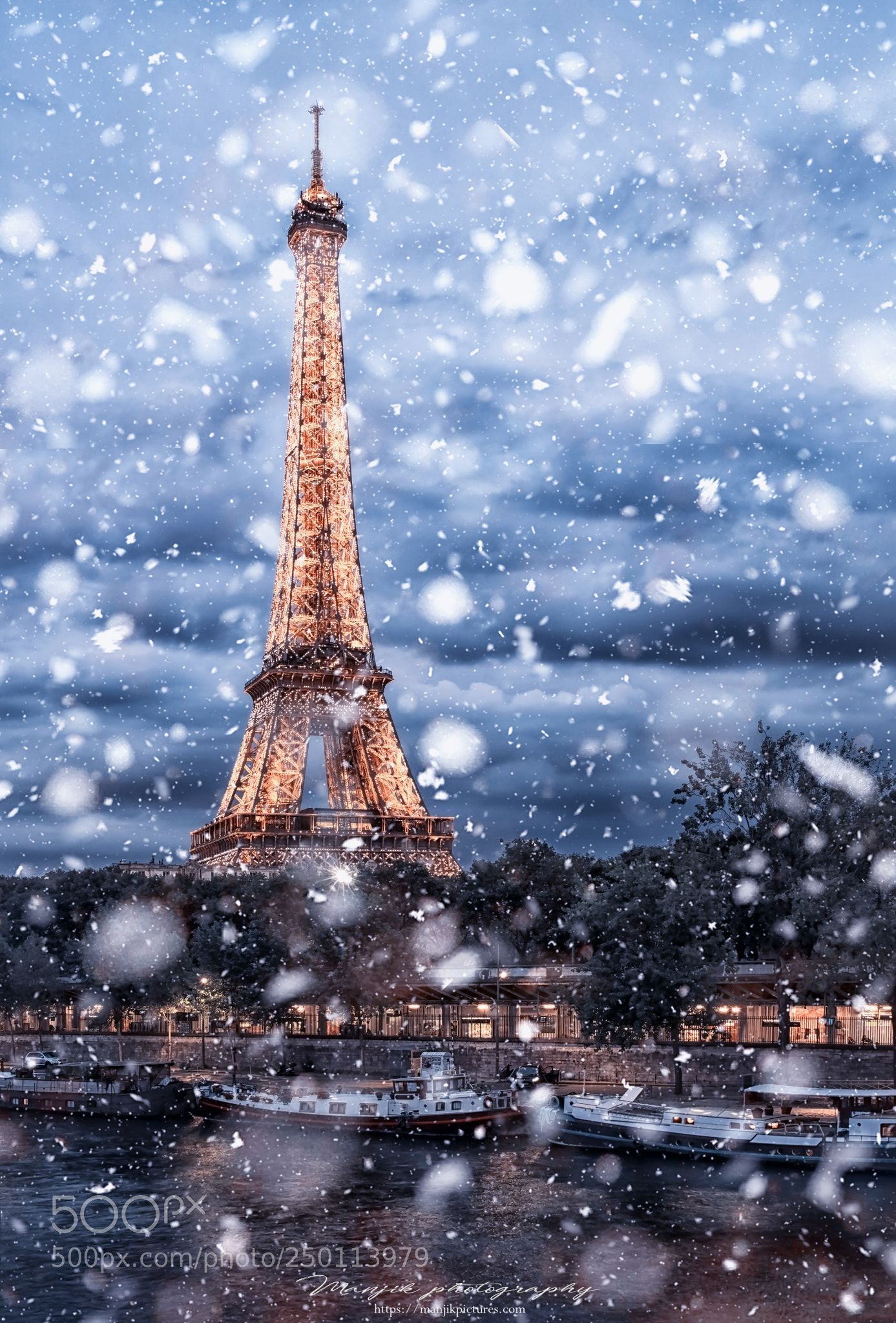 Paris Christmas Wallpapers