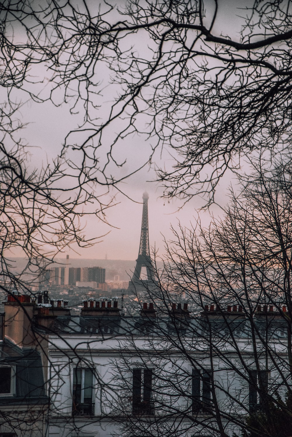 Paris Snow Wallpapers