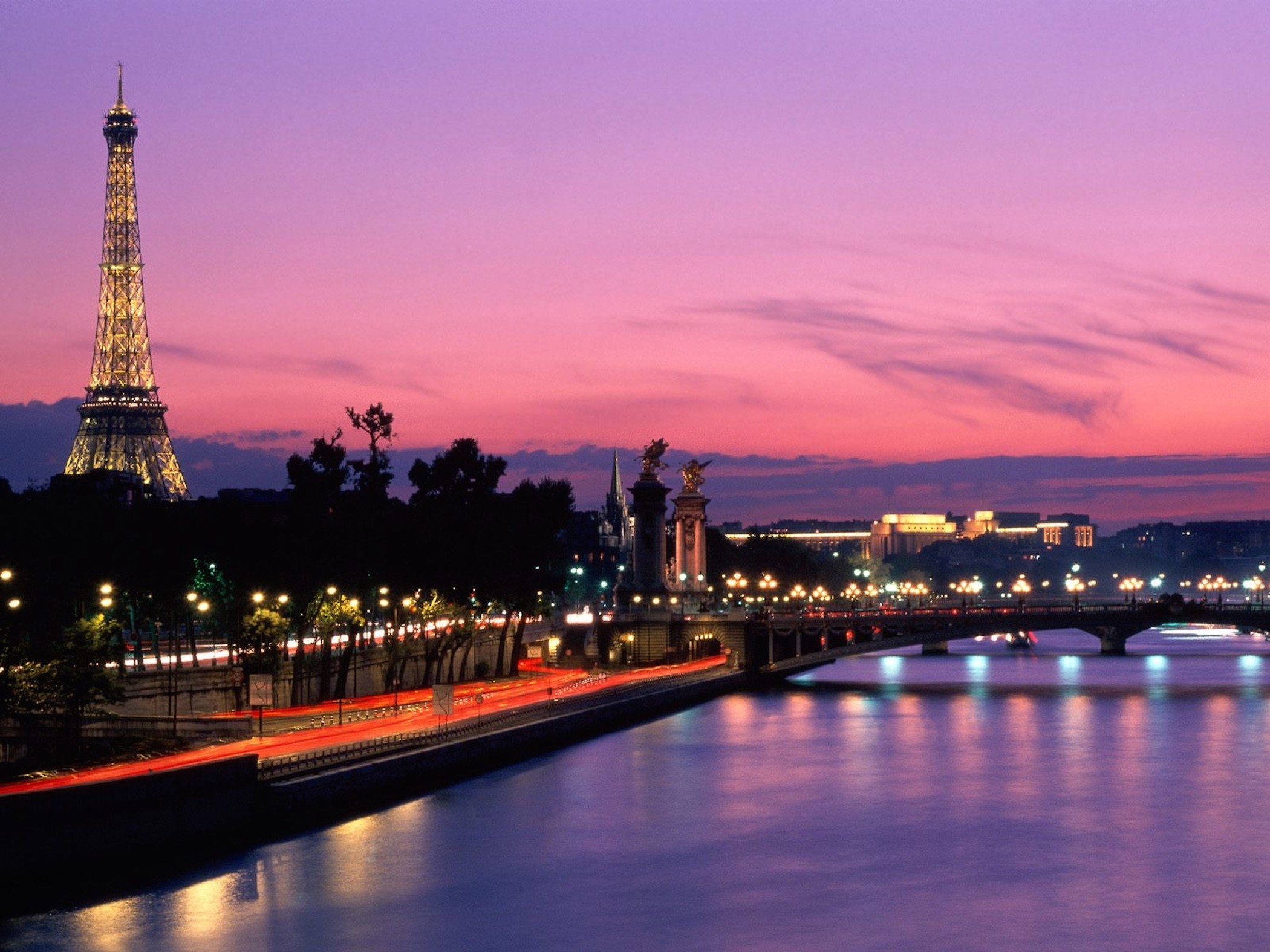 Paris Sunset Wallpapers