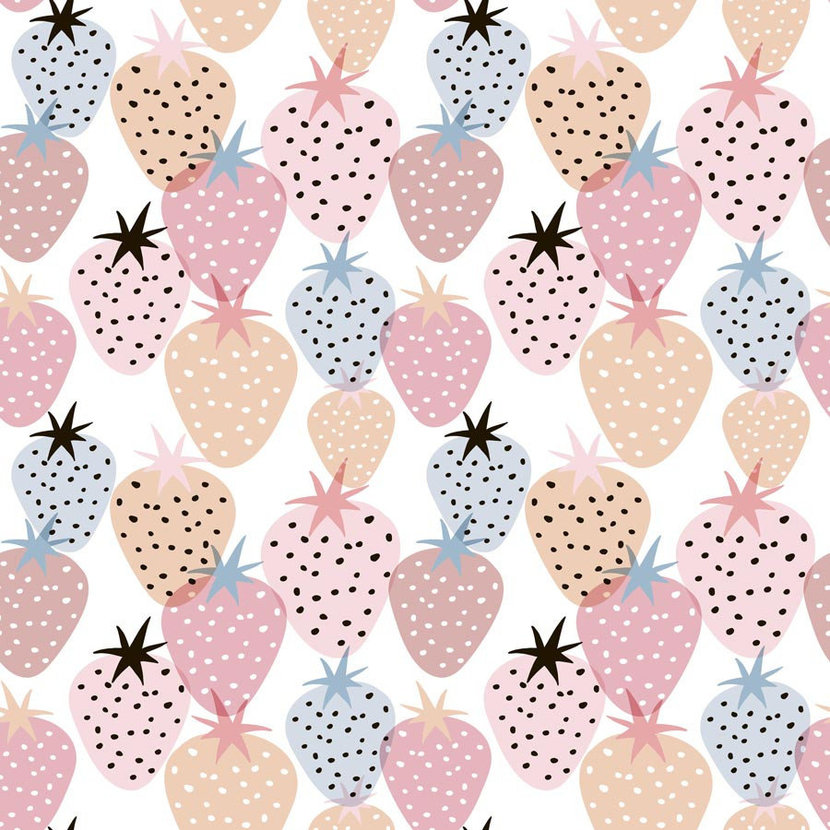 Pastel Cute Strawberry Wallpapers