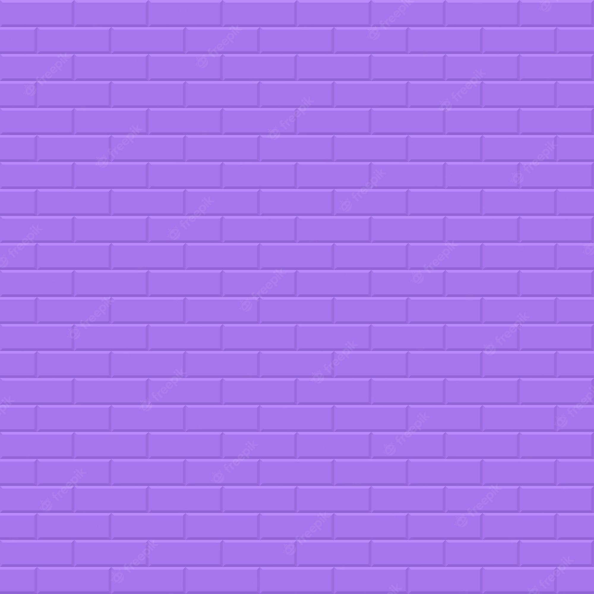 Pastel Purple Brick Wallpapers