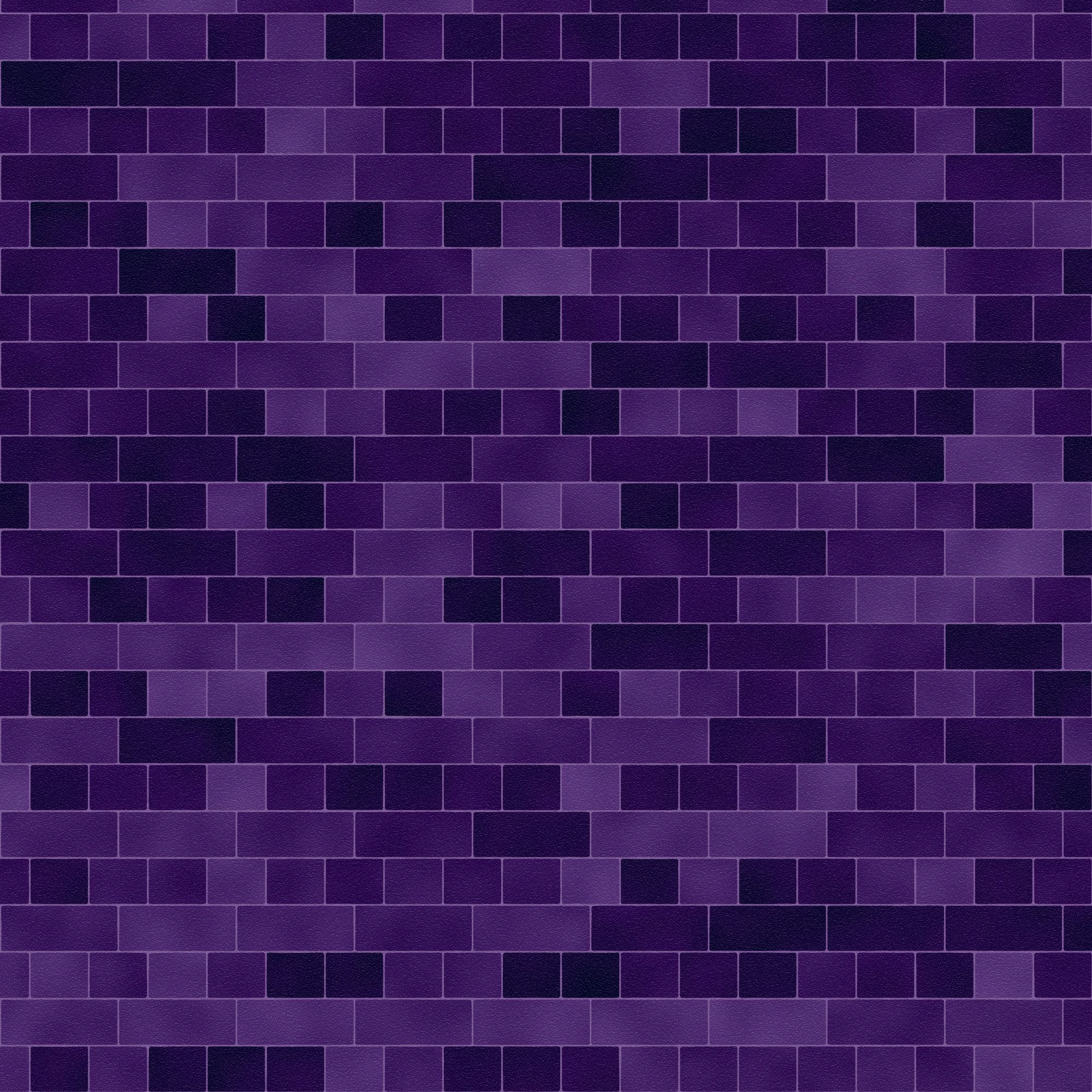 Pastel Purple Brick Wallpapers