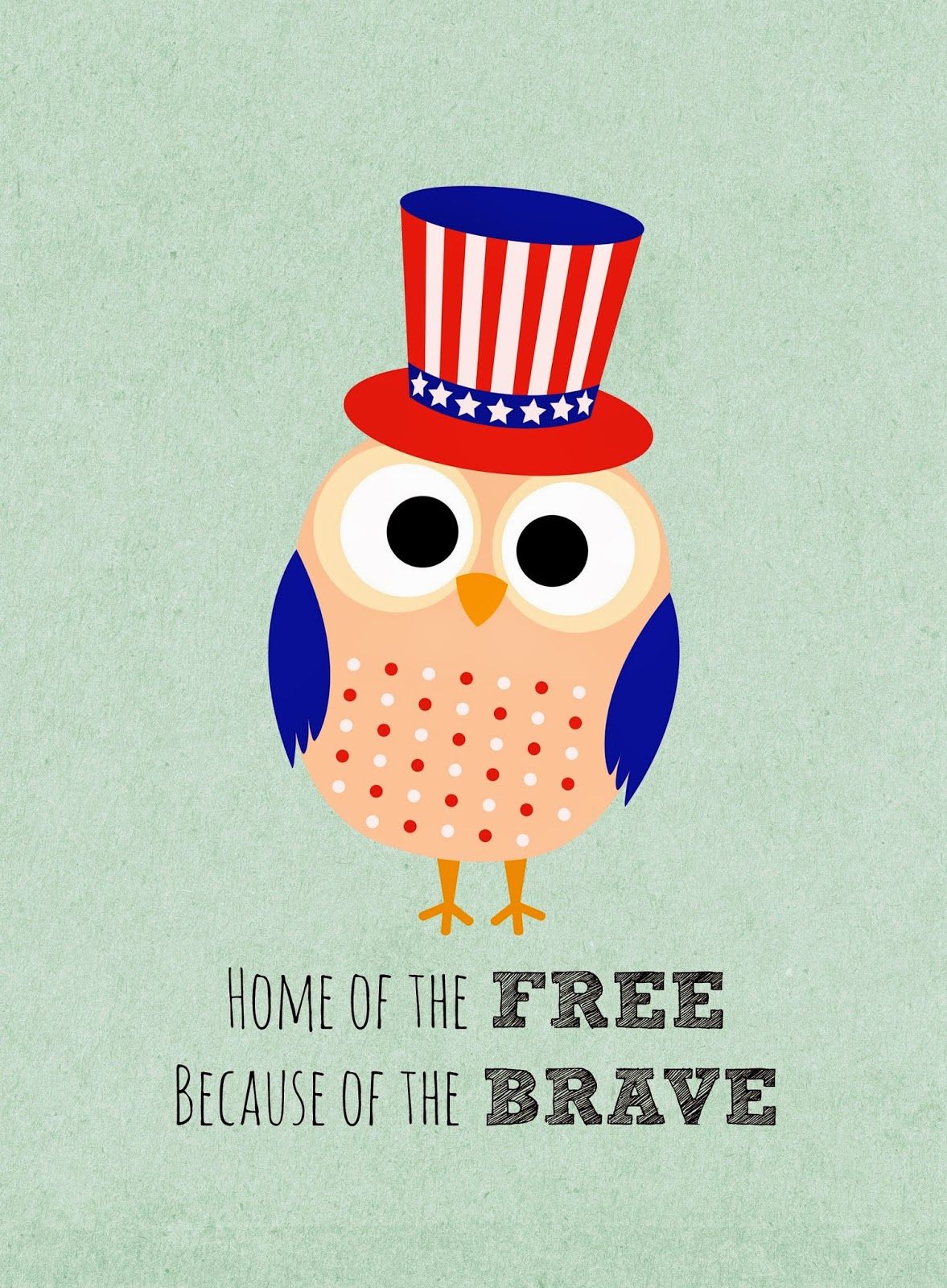 Patriotic Owl Wallpapers