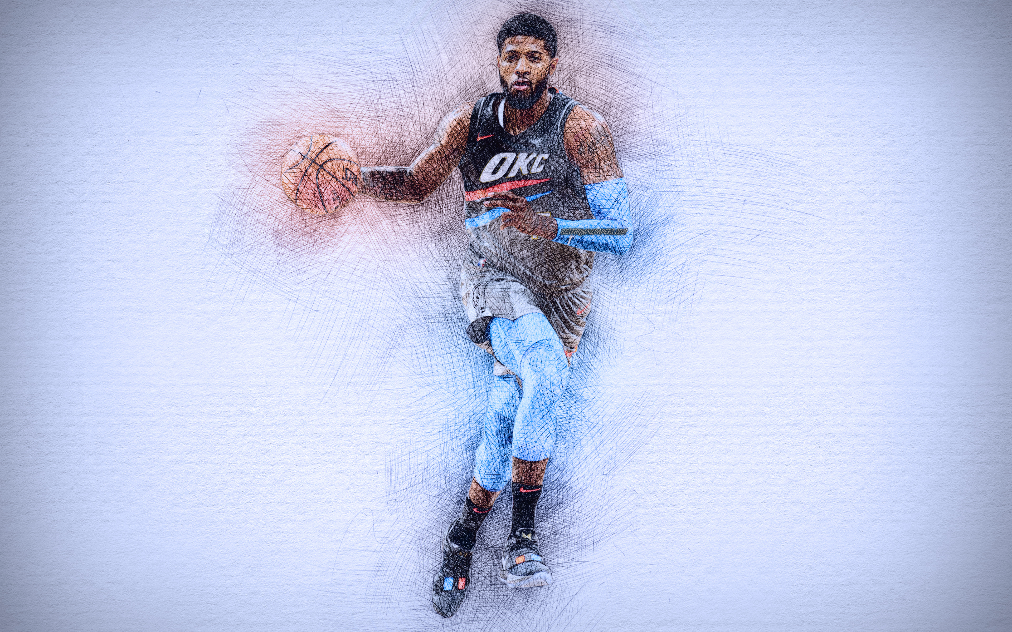 Paul George Okc Wallpapers