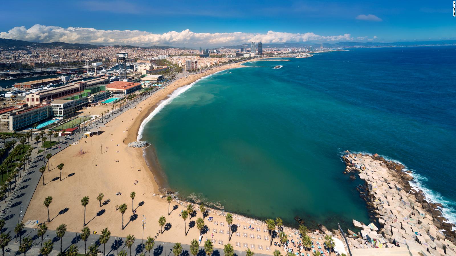 Pictures Of Barcelona Beach Wallpapers