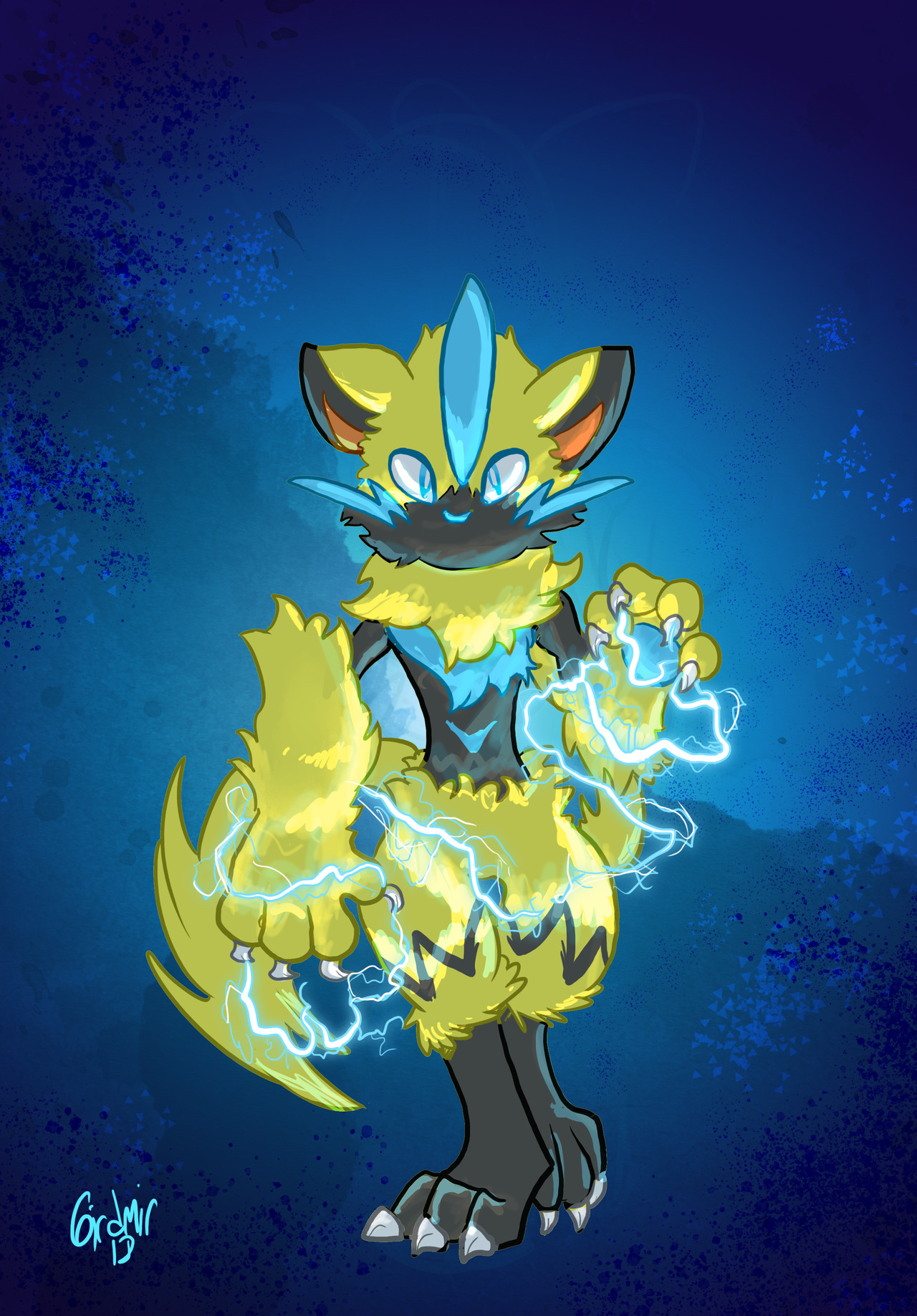 Pictures Of Zeraora Wallpapers