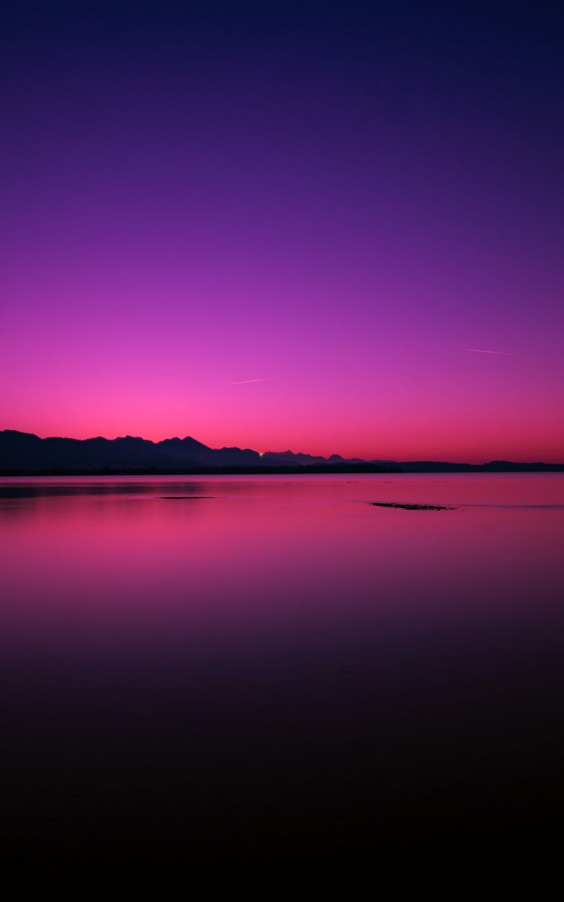 Pink And Blue Sunset Wallpapers