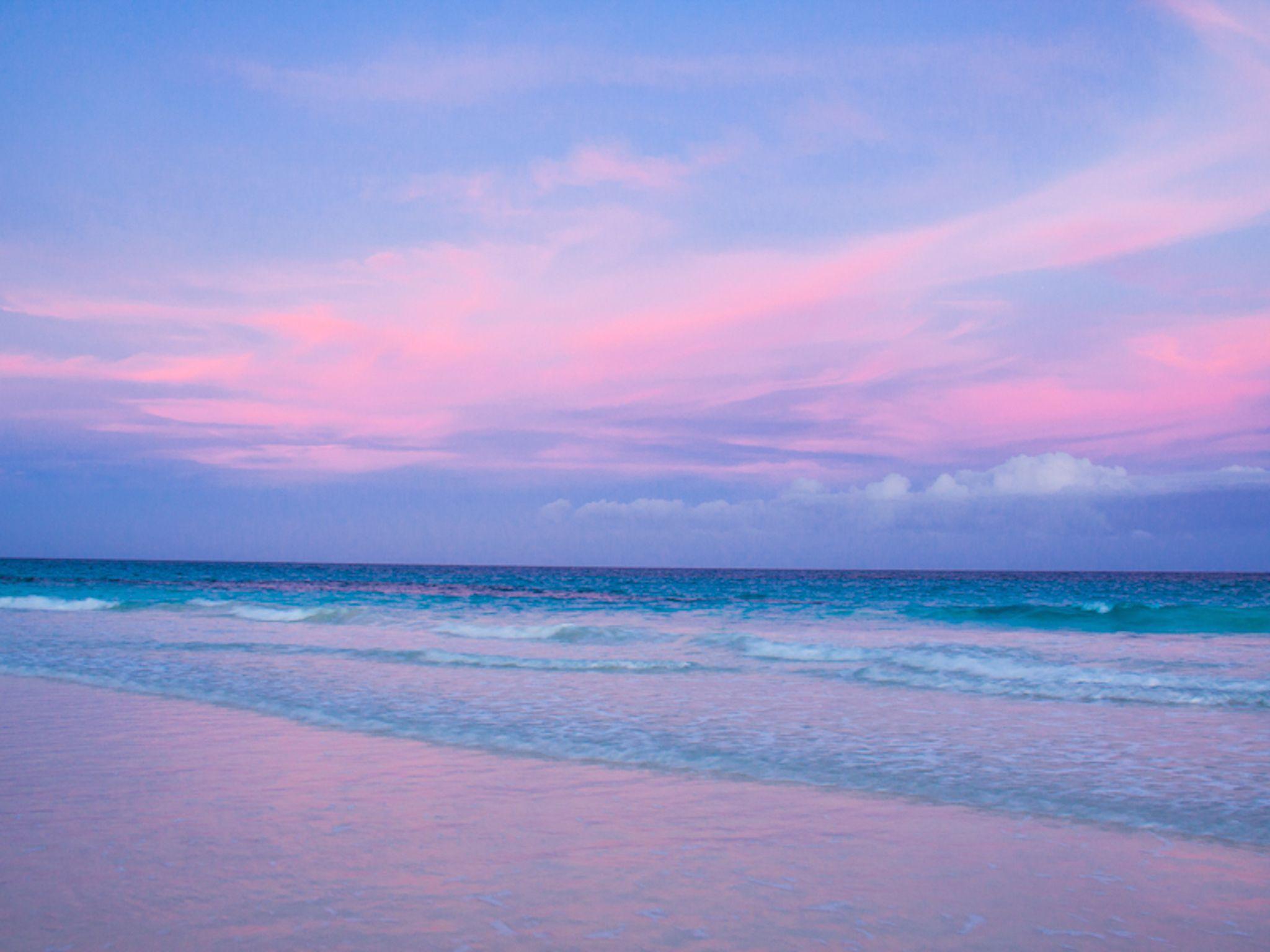 Pink And Blue Sunset Wallpapers