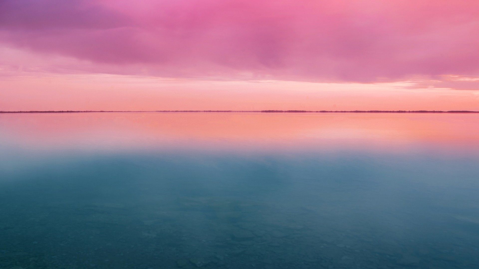 Pink And Blue Sunset Wallpapers