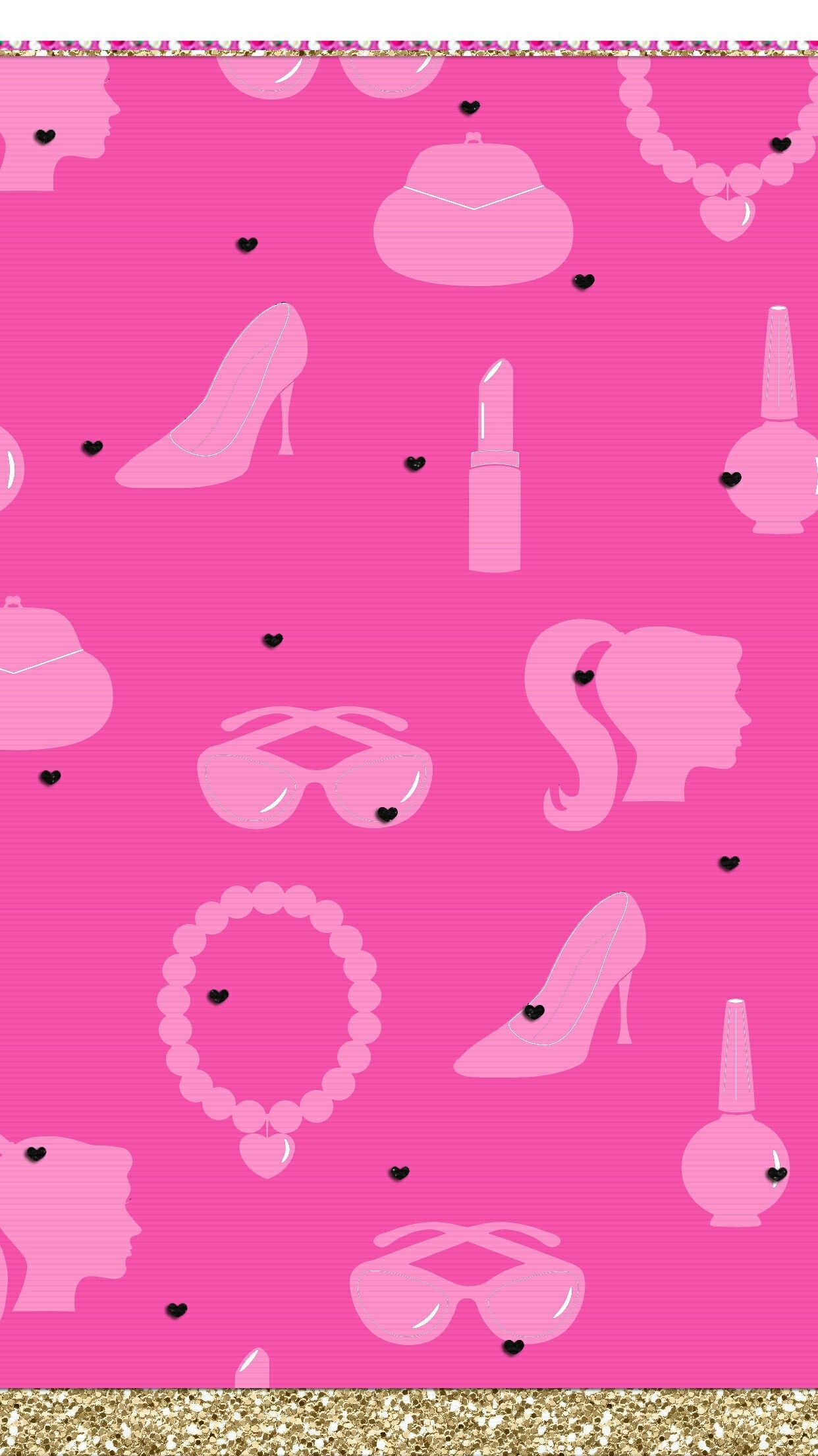 Pink Barbie Logo Wallpapers