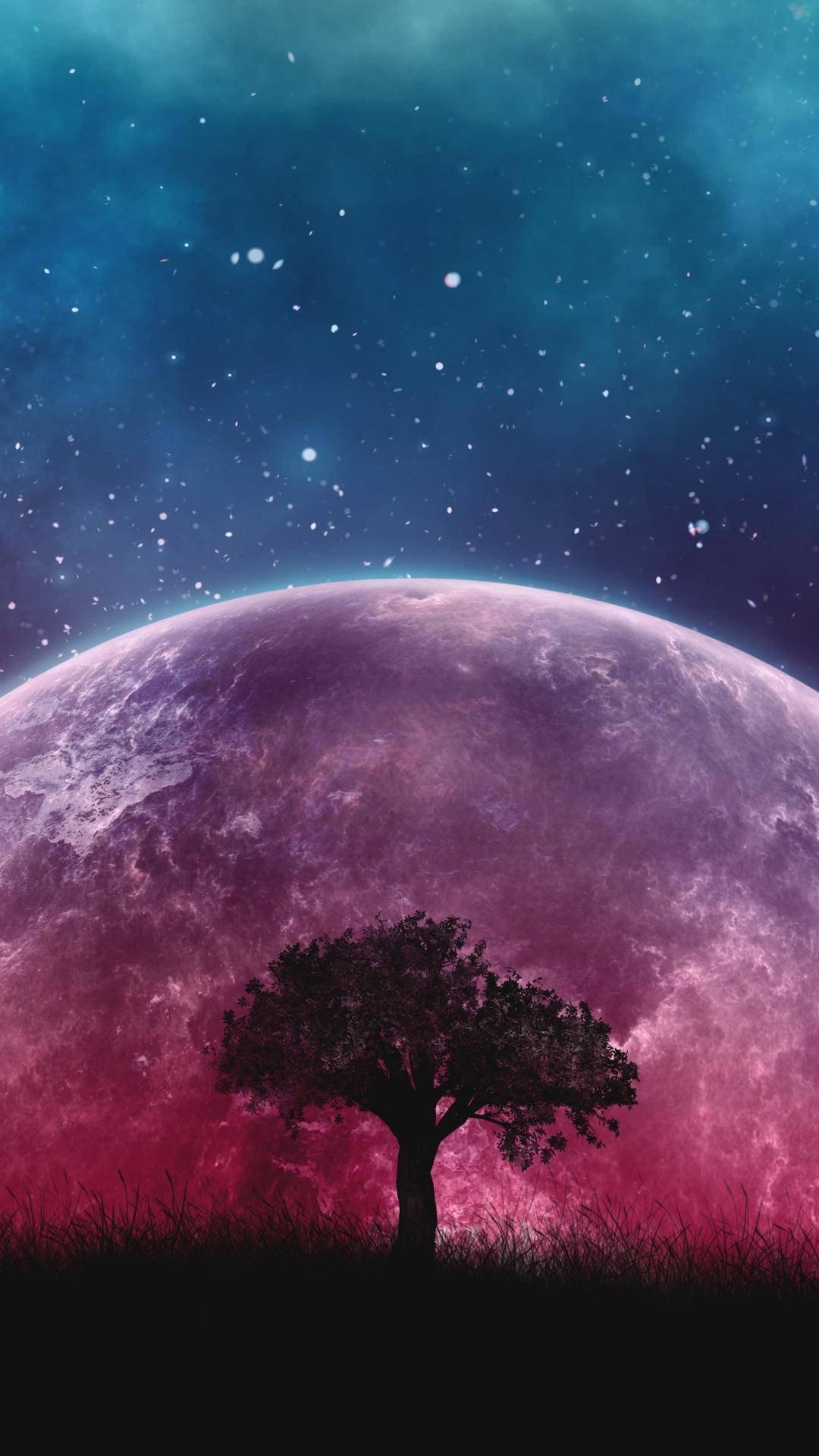 Pink Galaxy Iphone Wallpapers